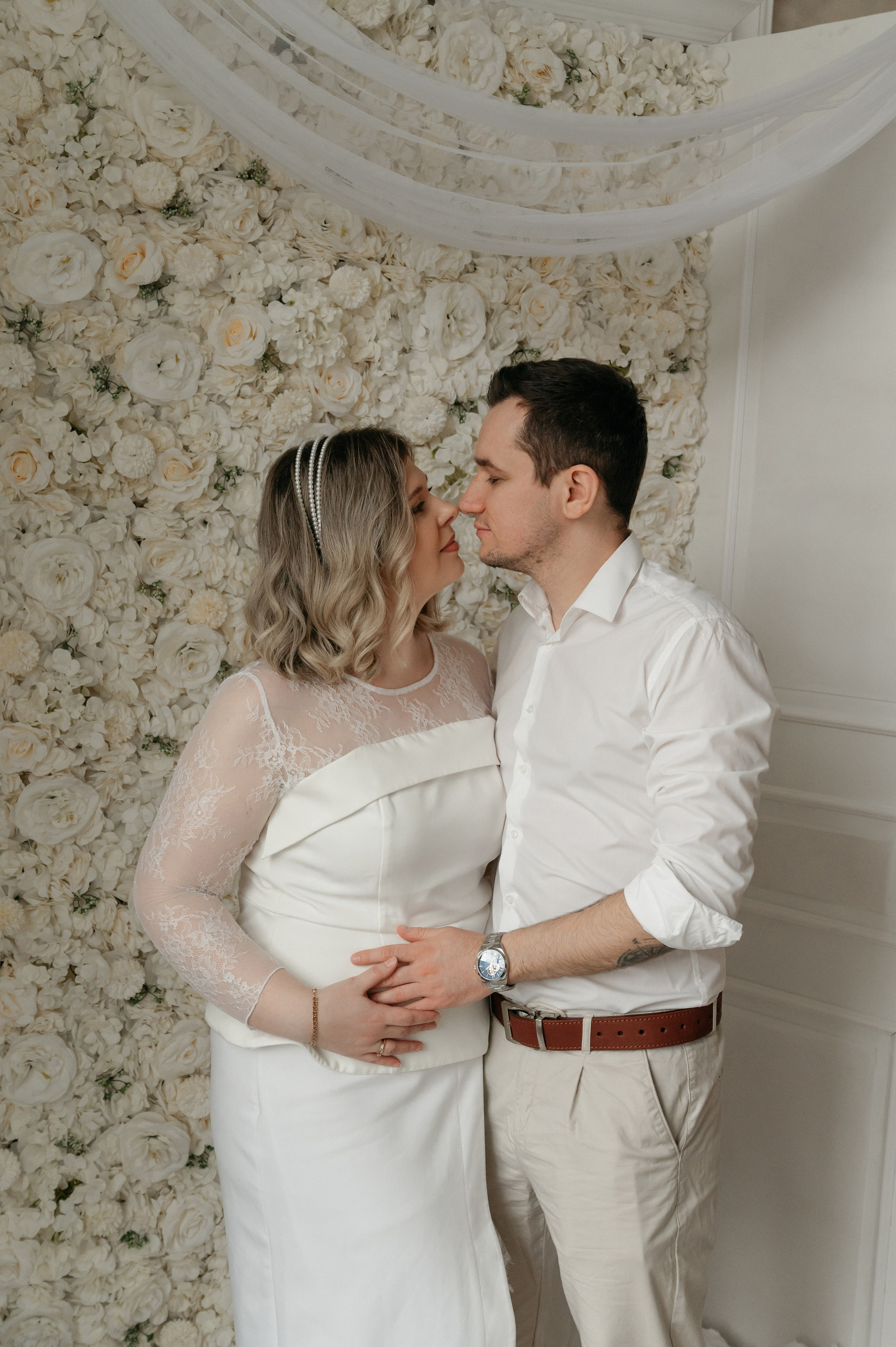 Годовасие малышки Киры в студии. Свадебный фотограф Мария Строгонова