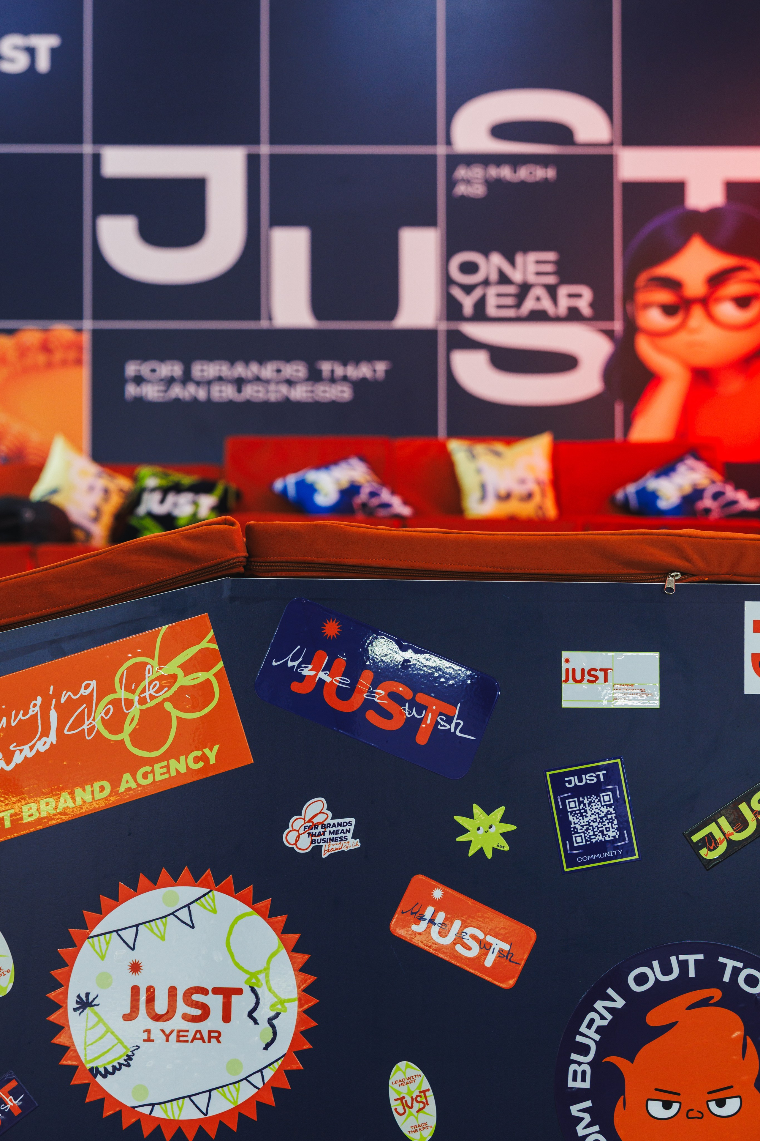 JUST ONE YEAR | MAC Yerevan. JUST BRAND AGENCY