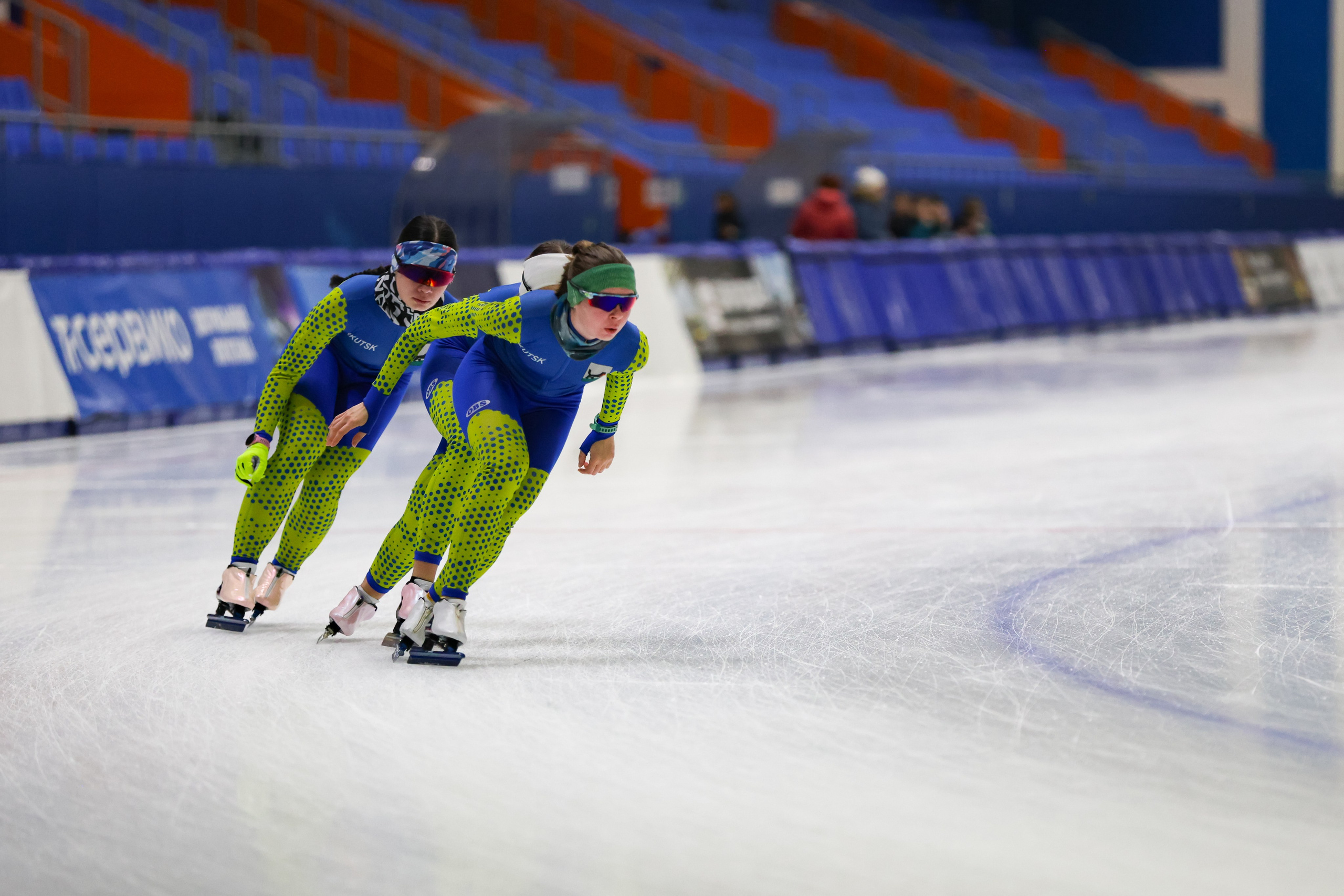 Тренировки. Конькобежный спорт. Иркутск, 2026. Спортивная съемка Мария Царфати