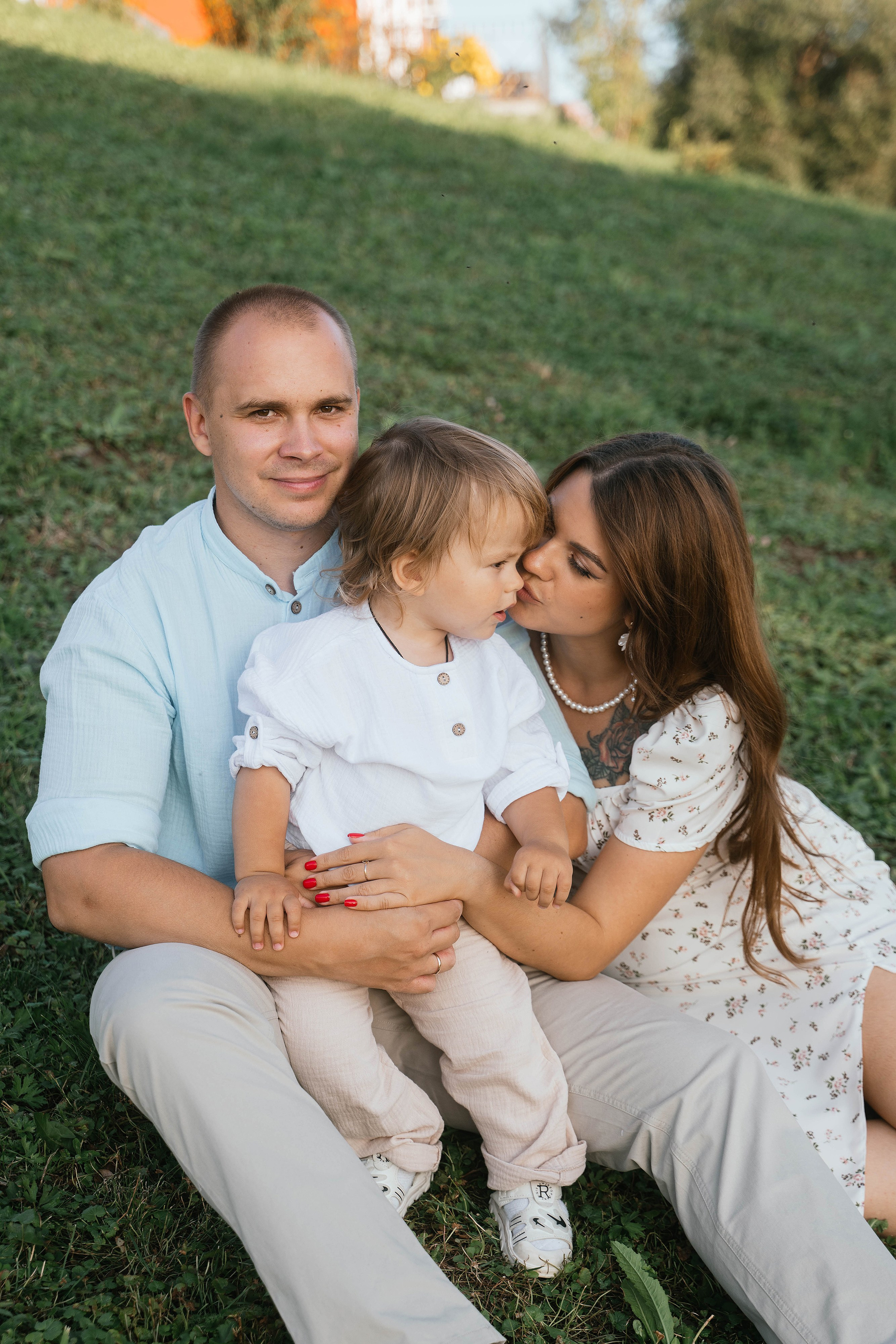 Наталья, Антон и Матвей. Свадебный, семейный фотограф в Рязани Лена Брант