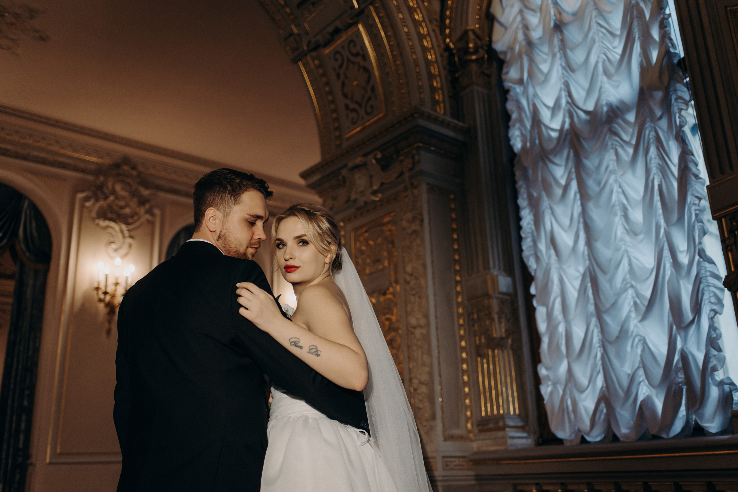 свадебная фотосессия во Дворце Великого князя Владимира Александровича, свадебная фотосессия в доме учёных им. М. Горького