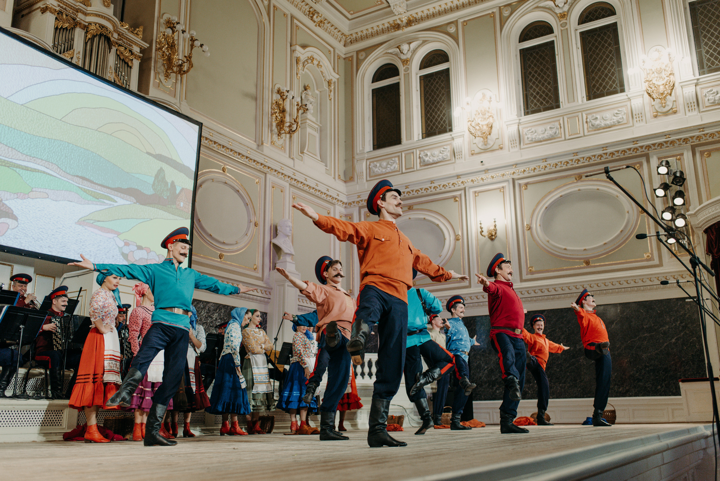 концерт Государственного академического ансамбля песни и пляски Донских казаков им. А. Квасова в Государственной академической капелле, фотограф на концерт, фотограф на мероприятие, контент фотограф