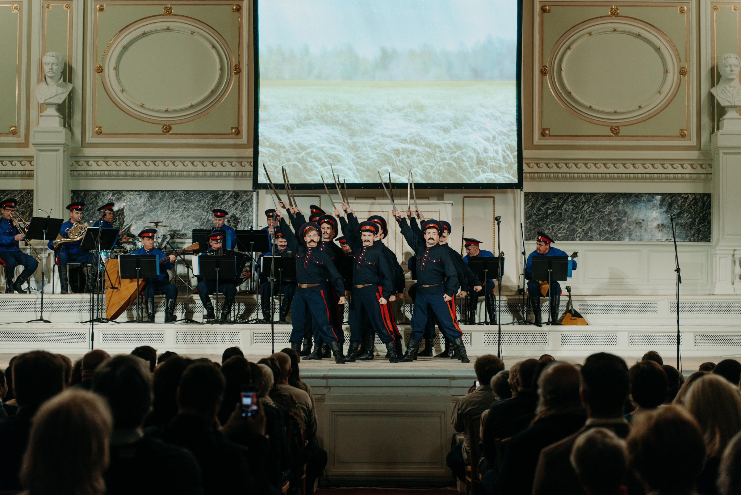концерт Государственного академического ансамбля песни и пляски Донских казаков им. А. Квасова в Государственной академической капелле, фотограф на концерт, фотограф на мероприятие, контент фотограф
