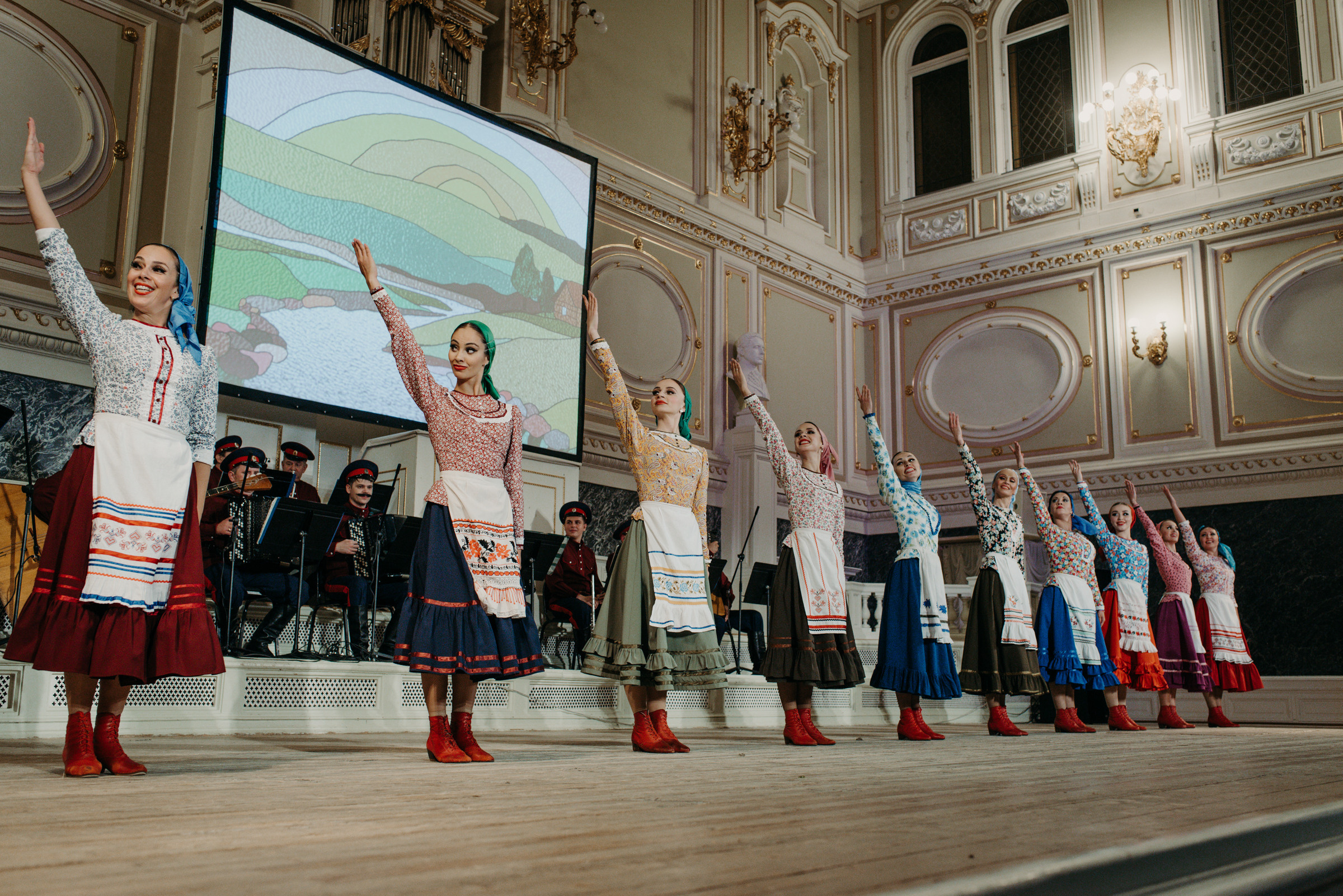концерт Государственного академического ансамбля песни и пляски Донских казаков им. А. Квасова в Государственной академической капелле, фотограф на концерт, фотограф на мероприятие, контент фотограф