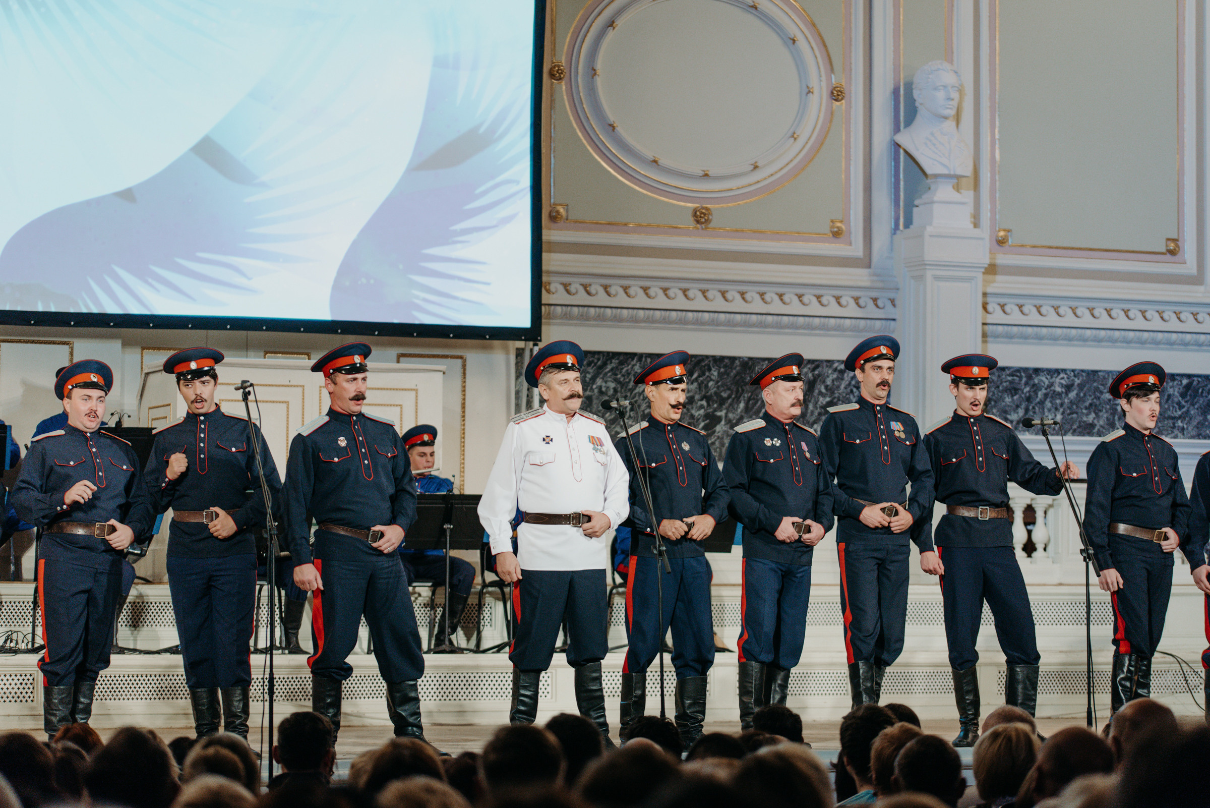концерт Государственного академического ансамбля песни и пляски Донских казаков им. А. Квасова в Государственной академической капелле, фотограф на концерт, фотограф на мероприятие, контент фотограф