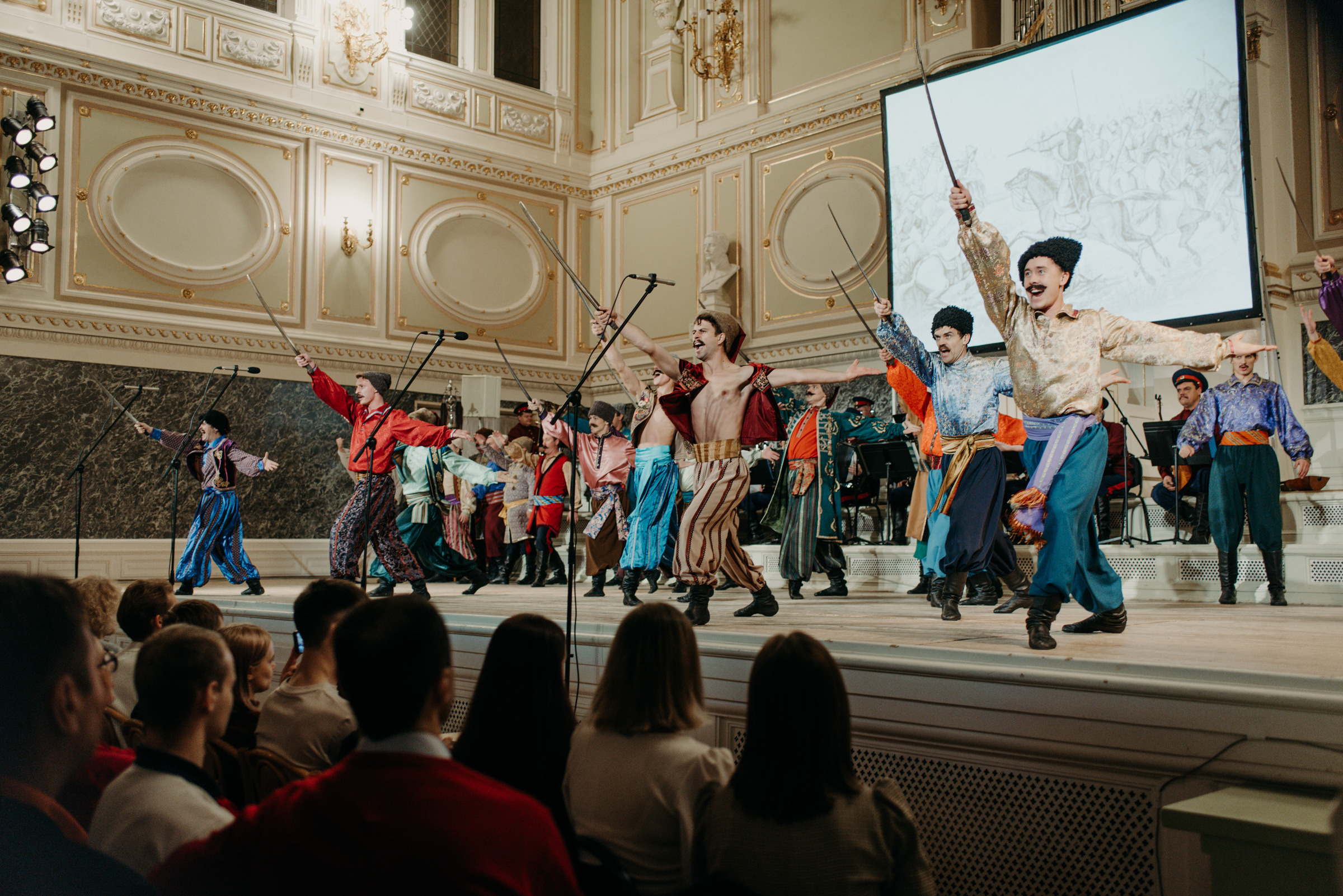 концерт Государственного академического ансамбля песни и пляски Донских казаков им. А. Квасова в Государственной академической капелле, фотограф на концерт, фотограф на мероприятие, контент фотограф