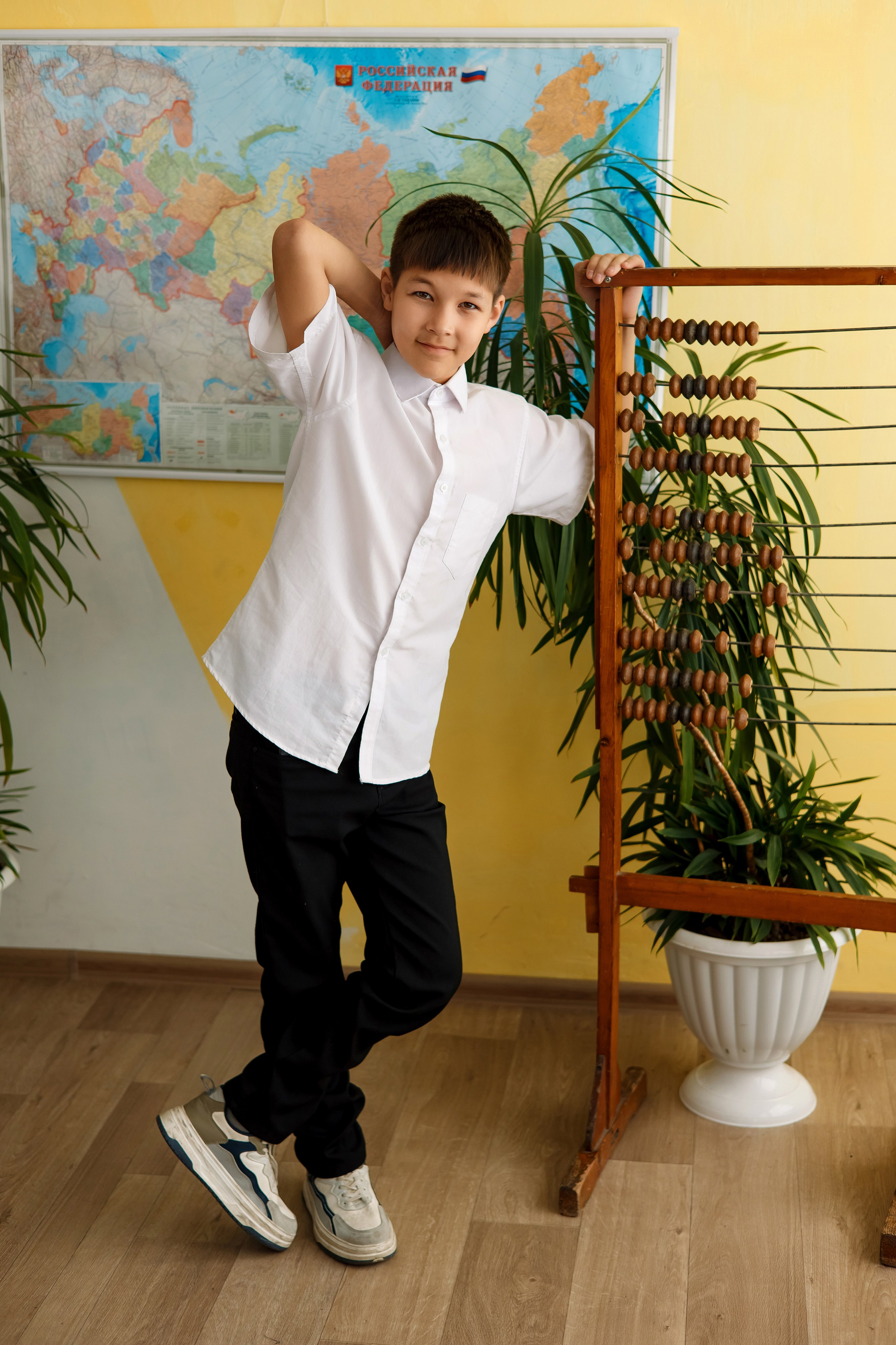 4 класс с. Барабаш. Фотограф Любовь Корниенко, Примоский край