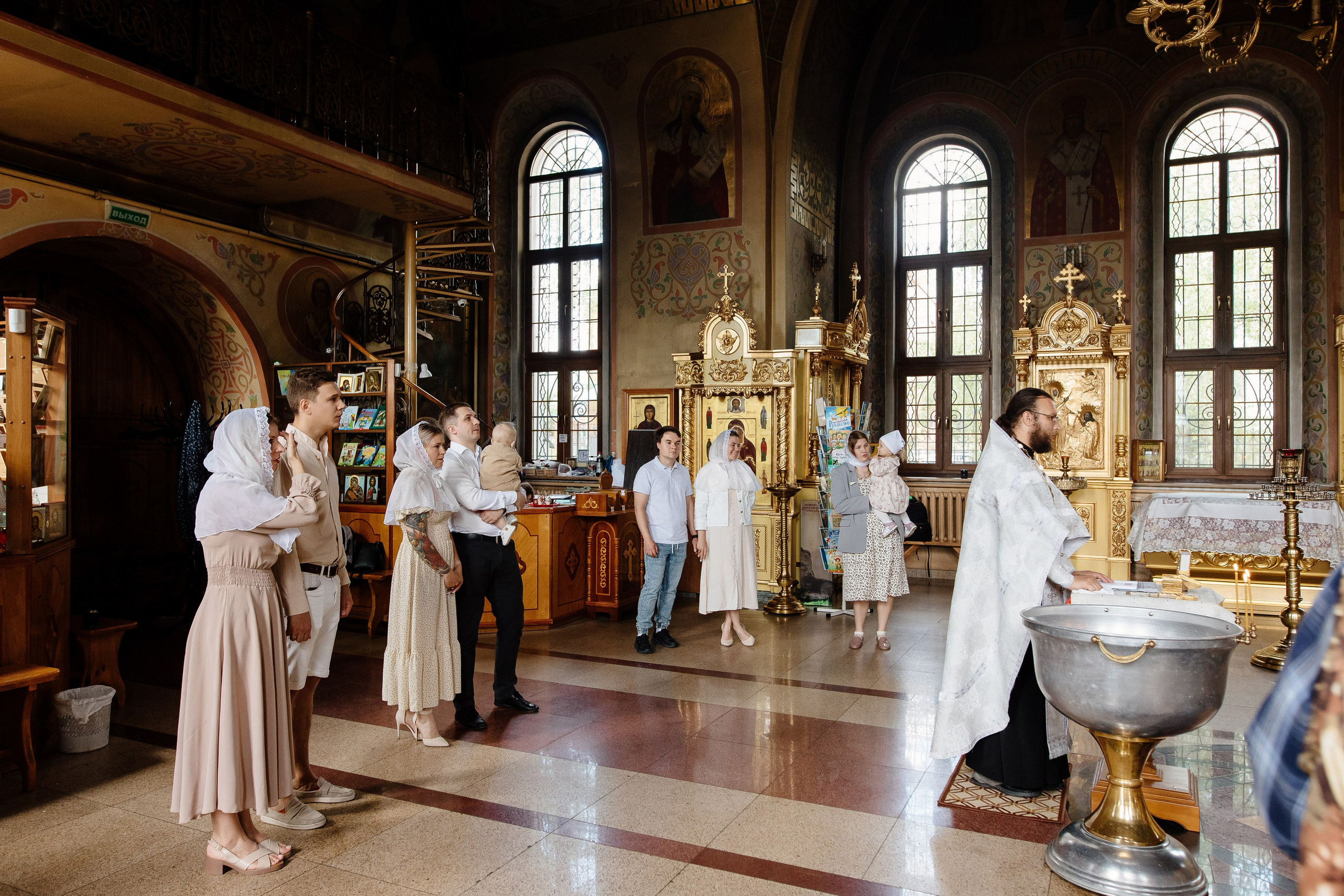 Крещение Луки. Свадебный и семейный фотограф Екатерина Иванова