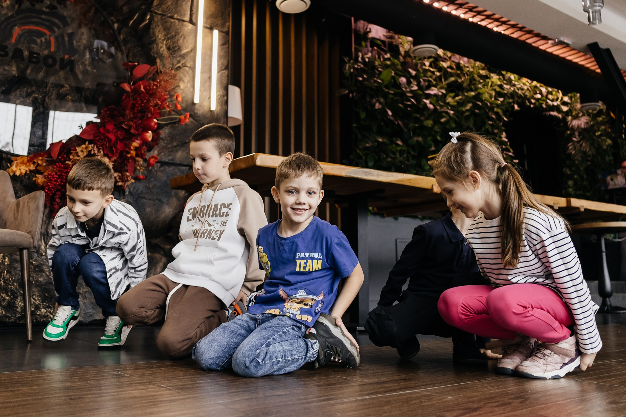 Детский мастер — класс в ресторане «Забой». Фотограф Кемерово | Сергей