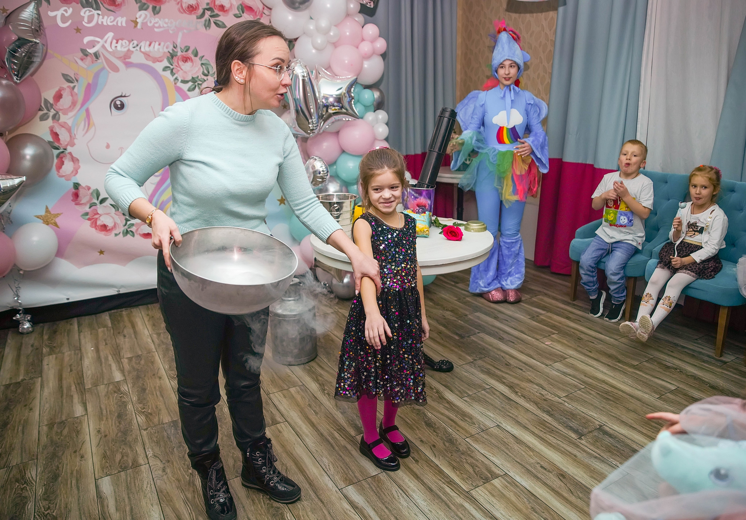 День рождения единорог. Семейный и детский фотограф в Нижнем Новгороде