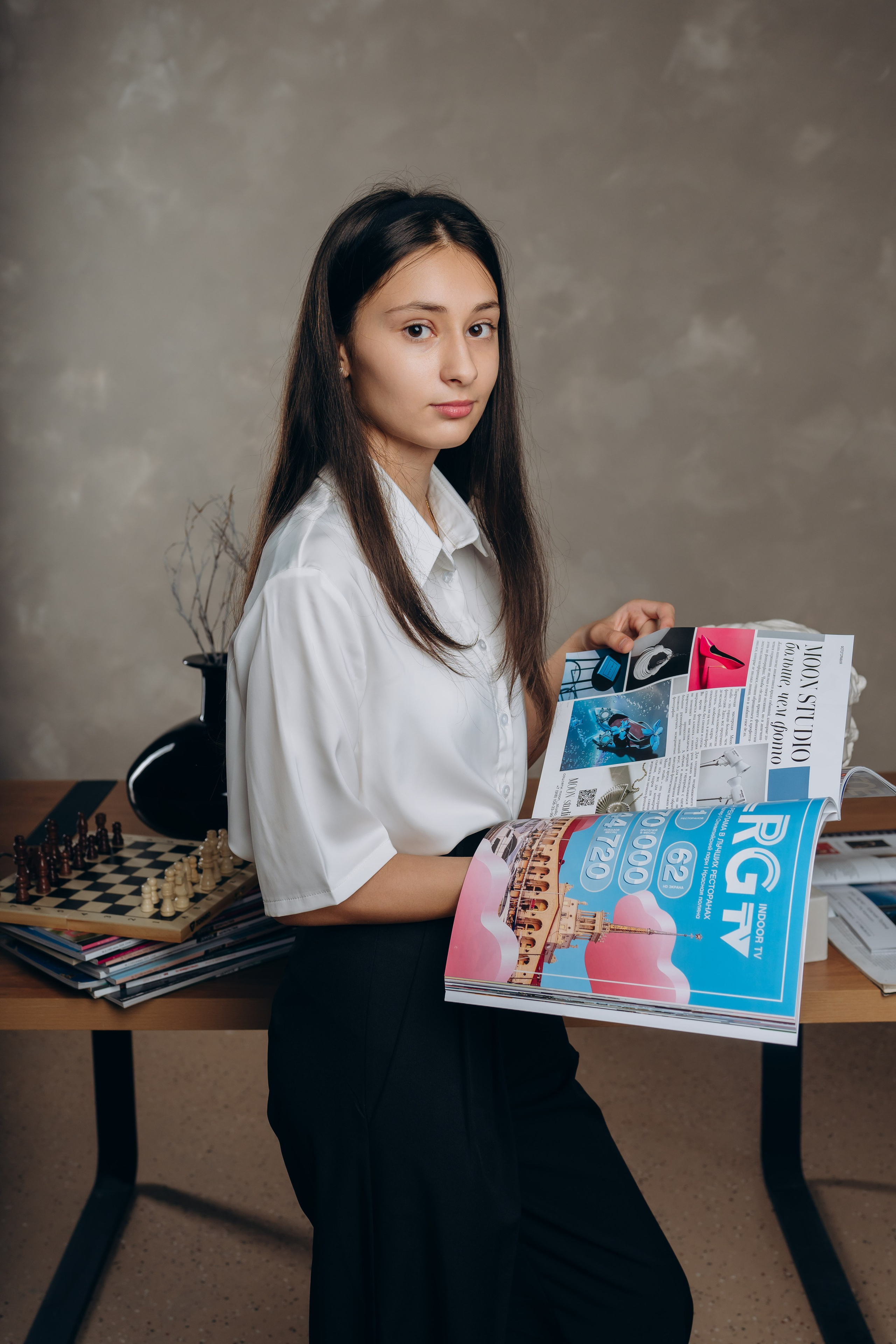 Рекламная съемка Woodbook. Efimova Model Agency