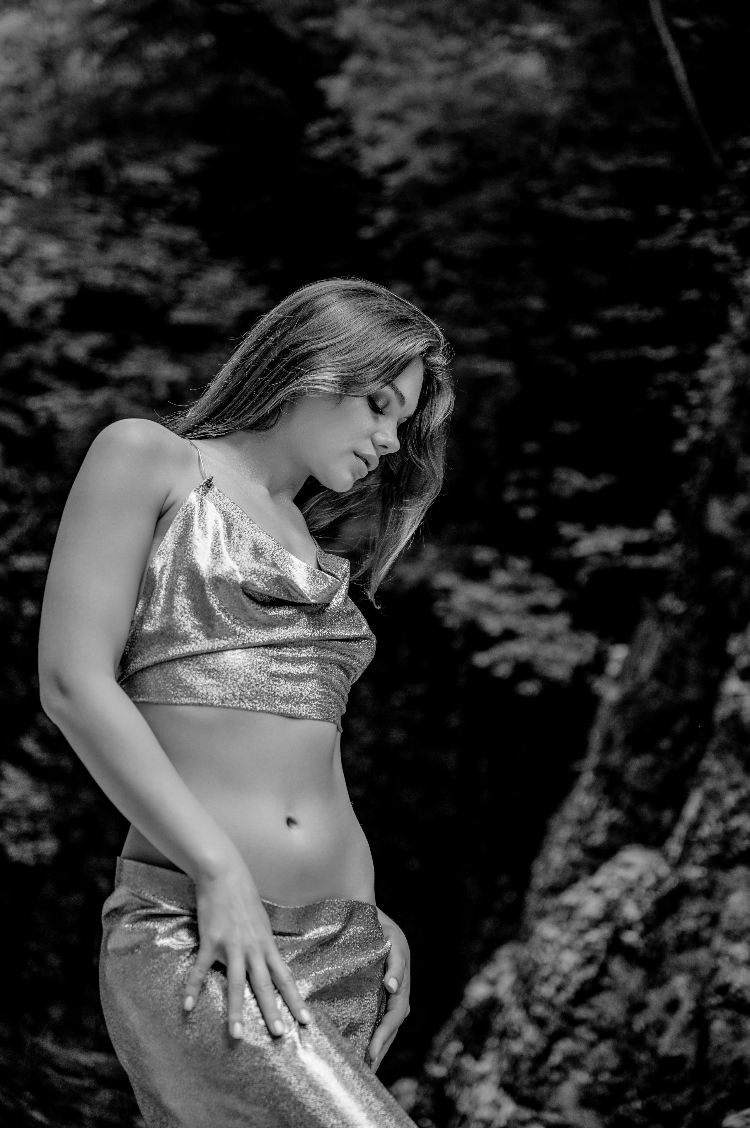 Юля водопады. Наталья Слесаренко фотограф в Сочи