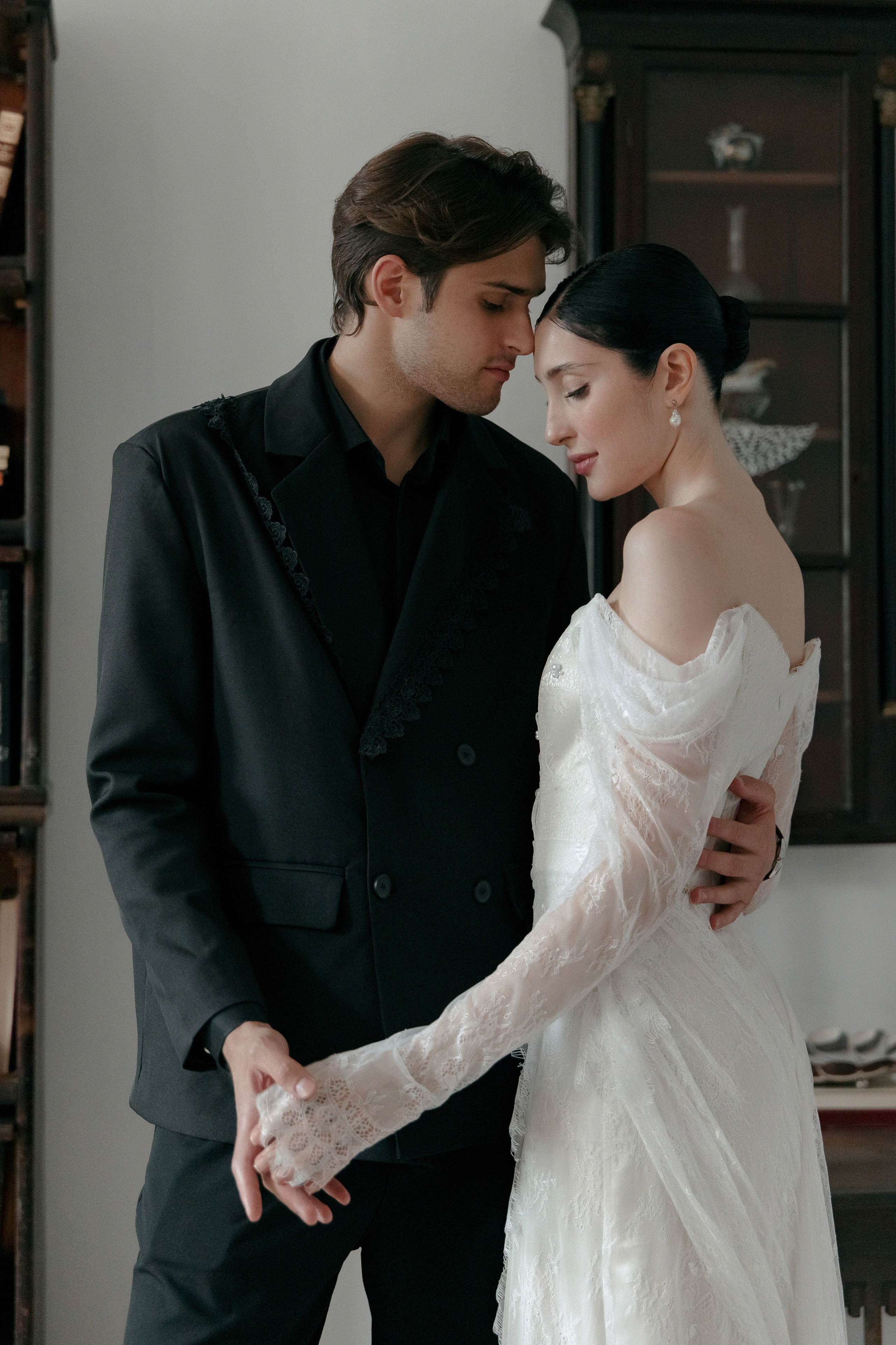 Винтажная история Полины и Дмитрия. Свадебный фотограф Москва