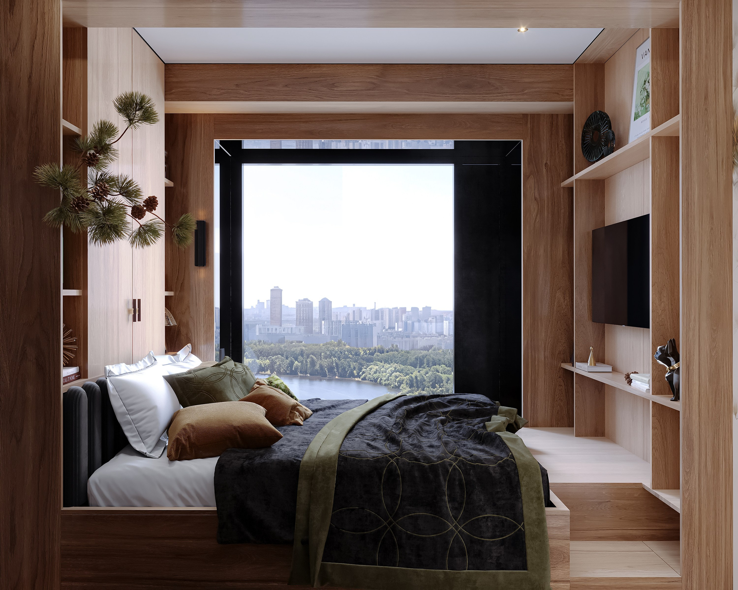 Квартира 60 м². 3Д-Визуализация Наталья Макогонова