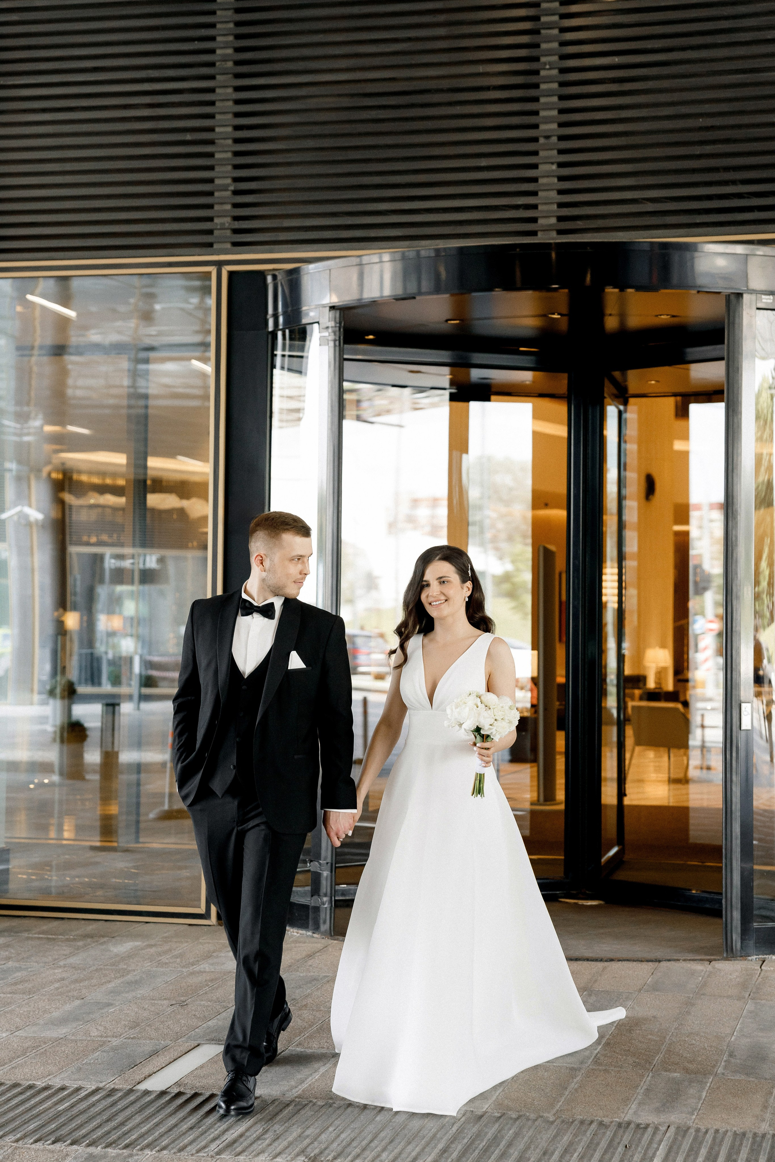 Свадебный ужин в Ресторане Michel на Красной Пресне. Свадебный фотограф в Москве и Санкт-Петербурге Денис Ходюков