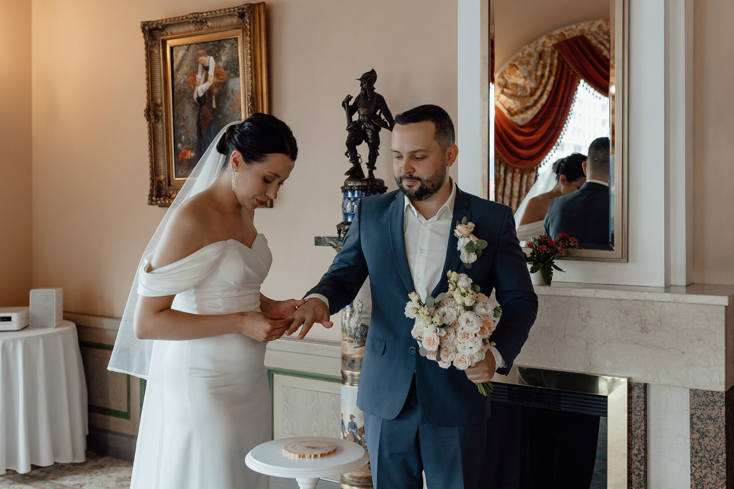 Регистрация брака в отеле Националь в Москве