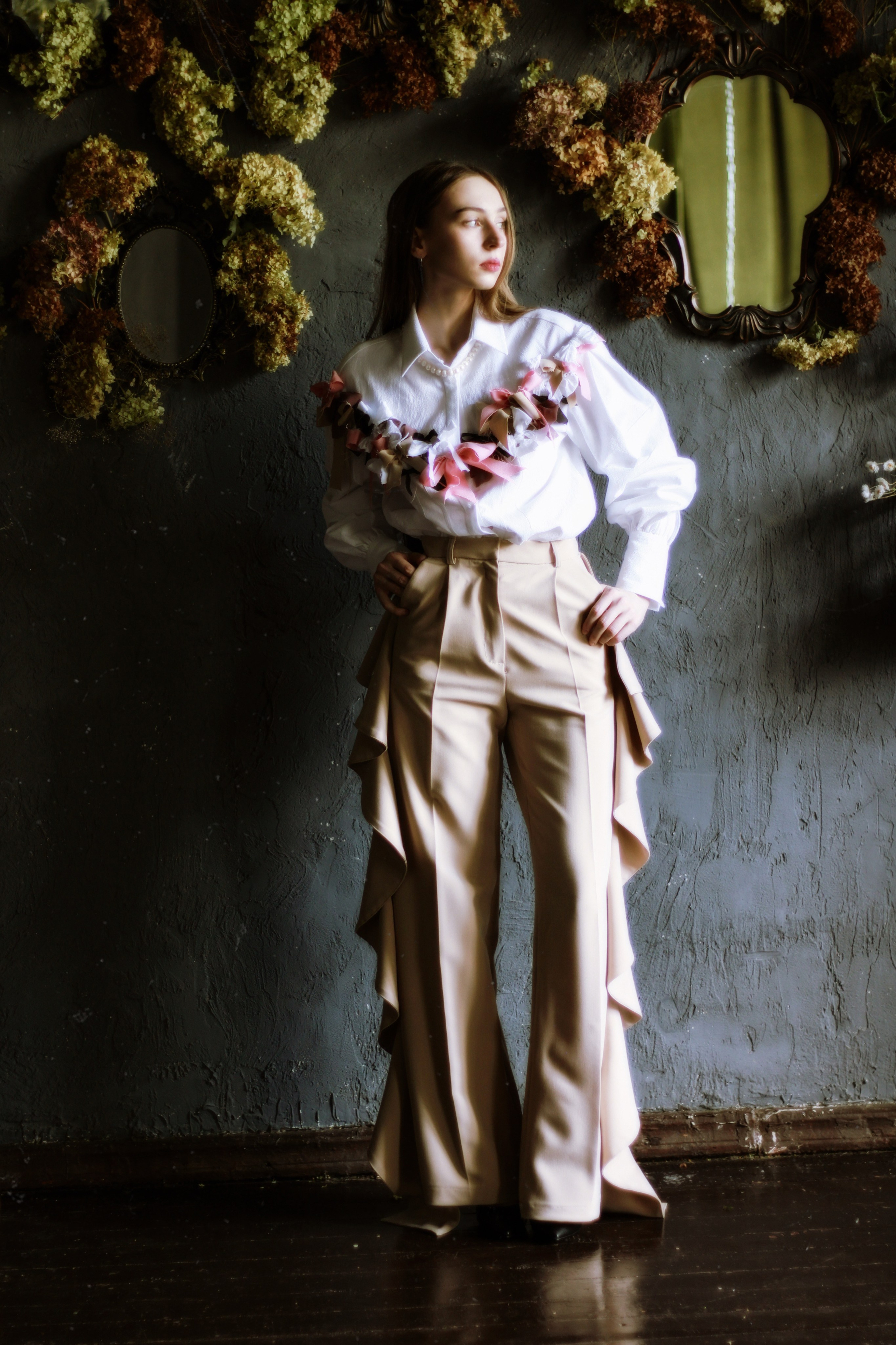 Дипломная работа «Коллекция вдохновленная модой середины XIX века». Кристина Кутько • фотограф Новосибирск