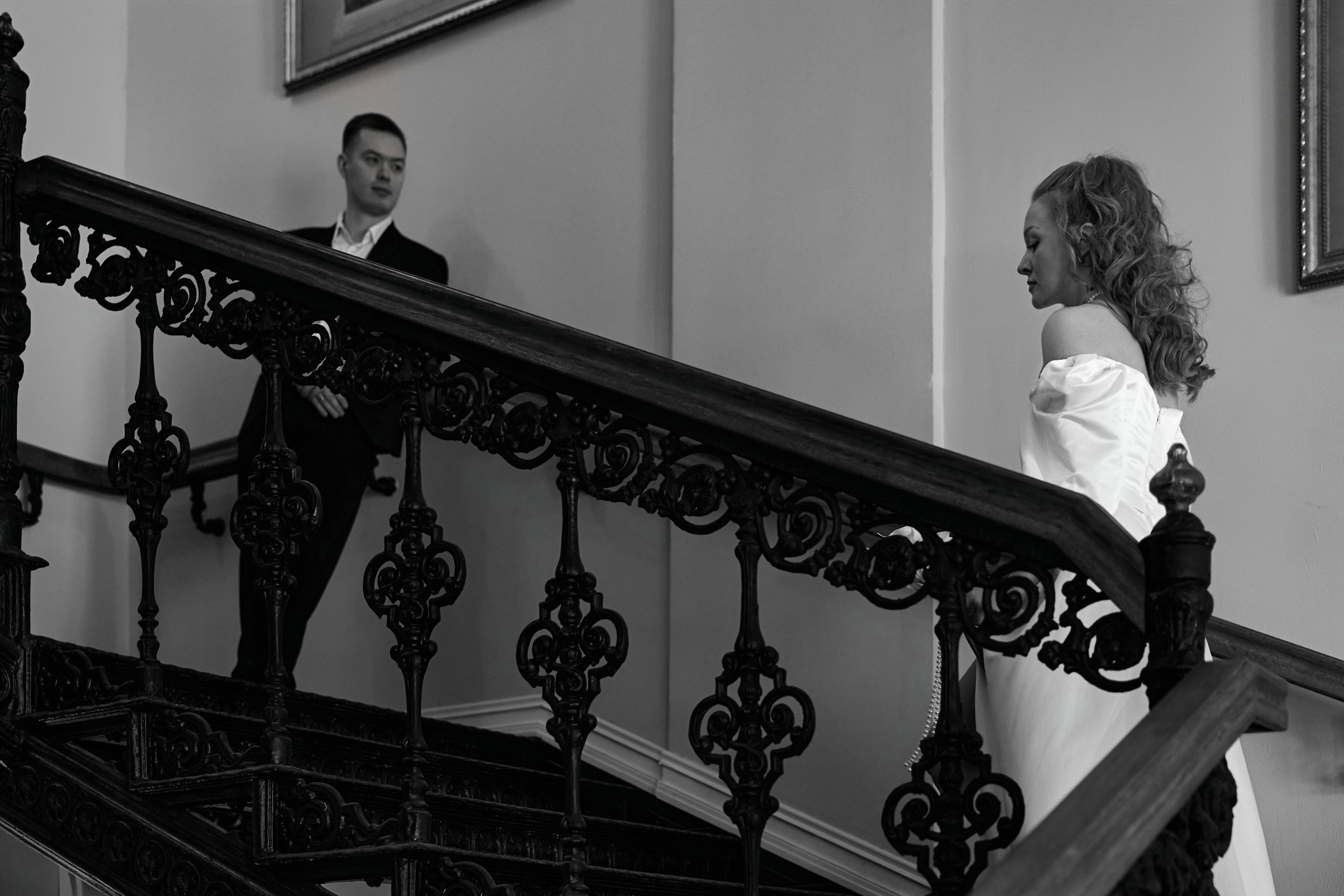 Свадебная фотосессия в гостинице и в студии