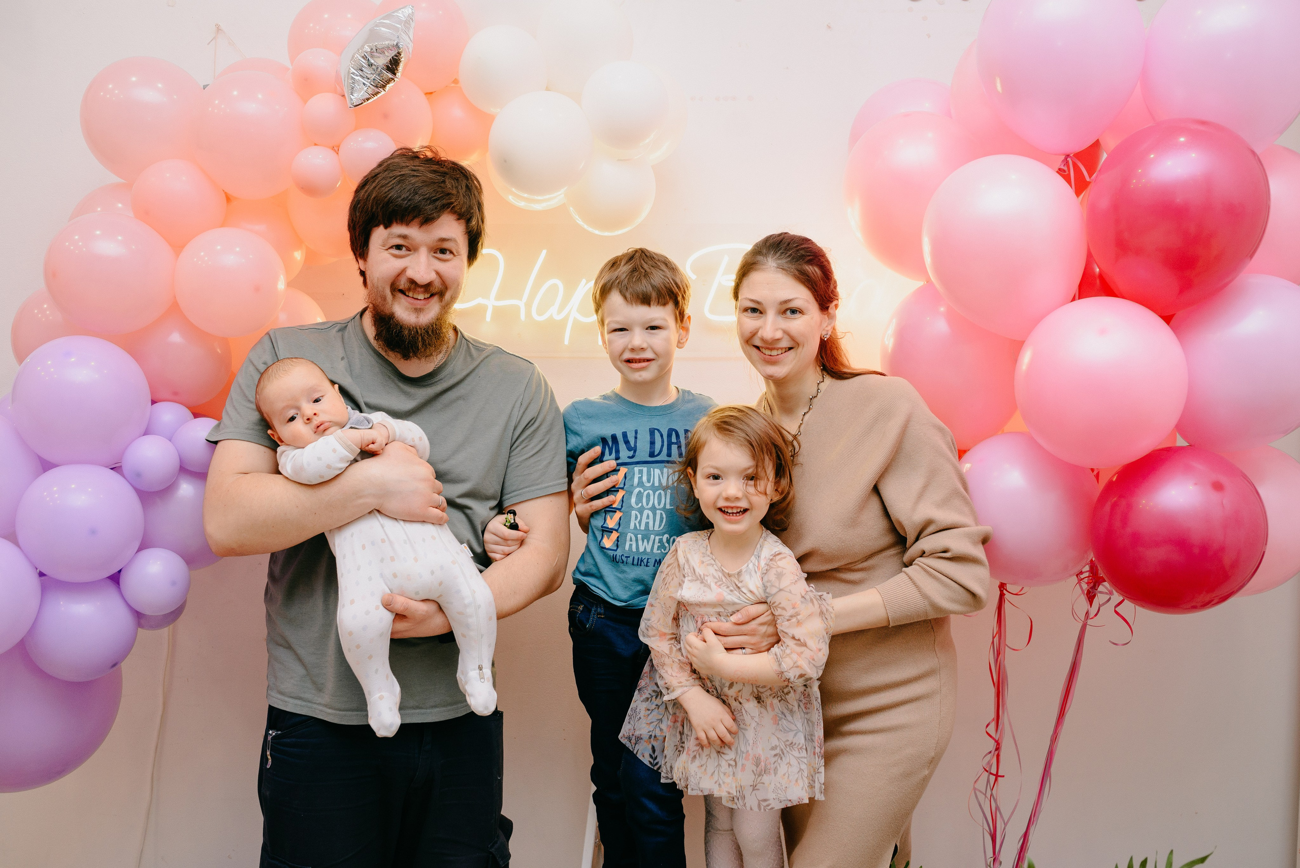 День рождения Марфы. Фотограф на выписку из роддома в Москве и МО