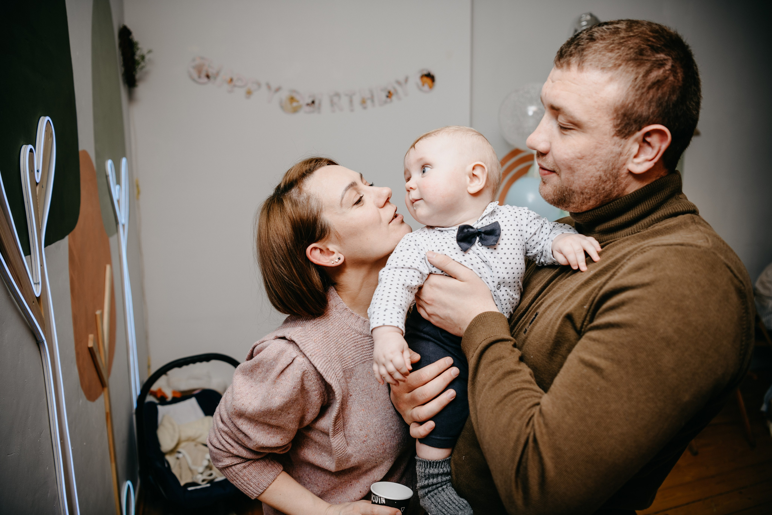 День рождения Авроры. Фотограф на выписку из роддома в Москве и МО