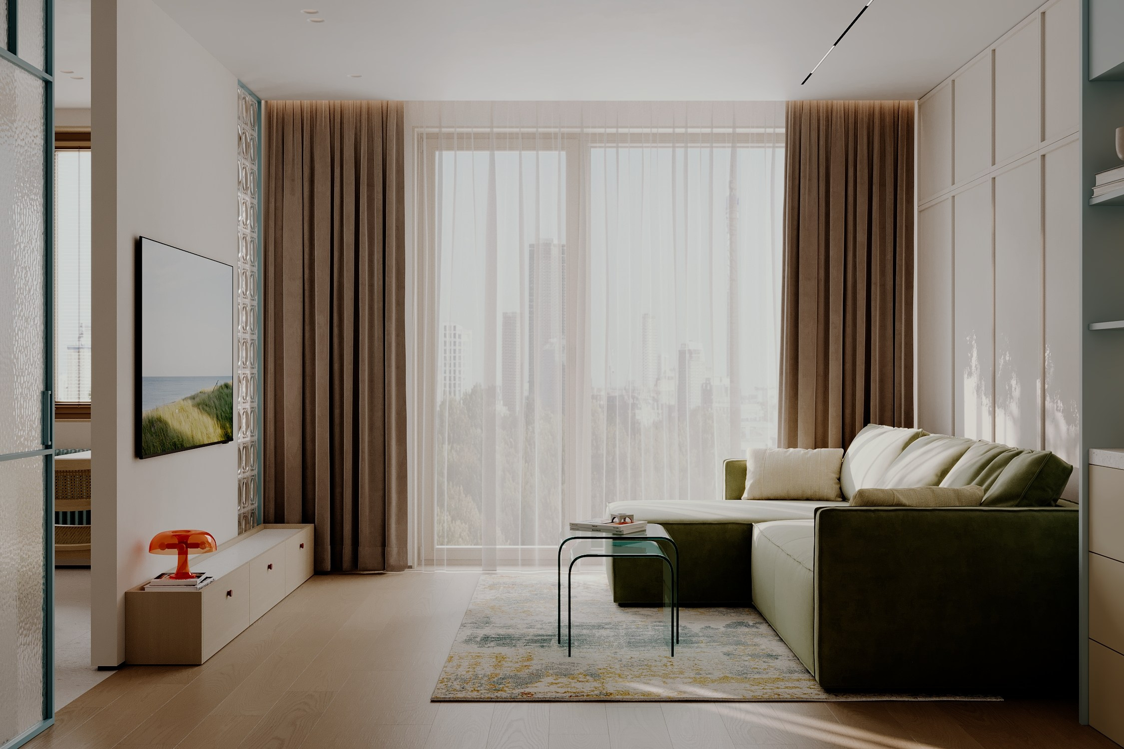 Морской бриз. MIRRO STUDIO Дизайн интерьера и реализация под ключ Варшава