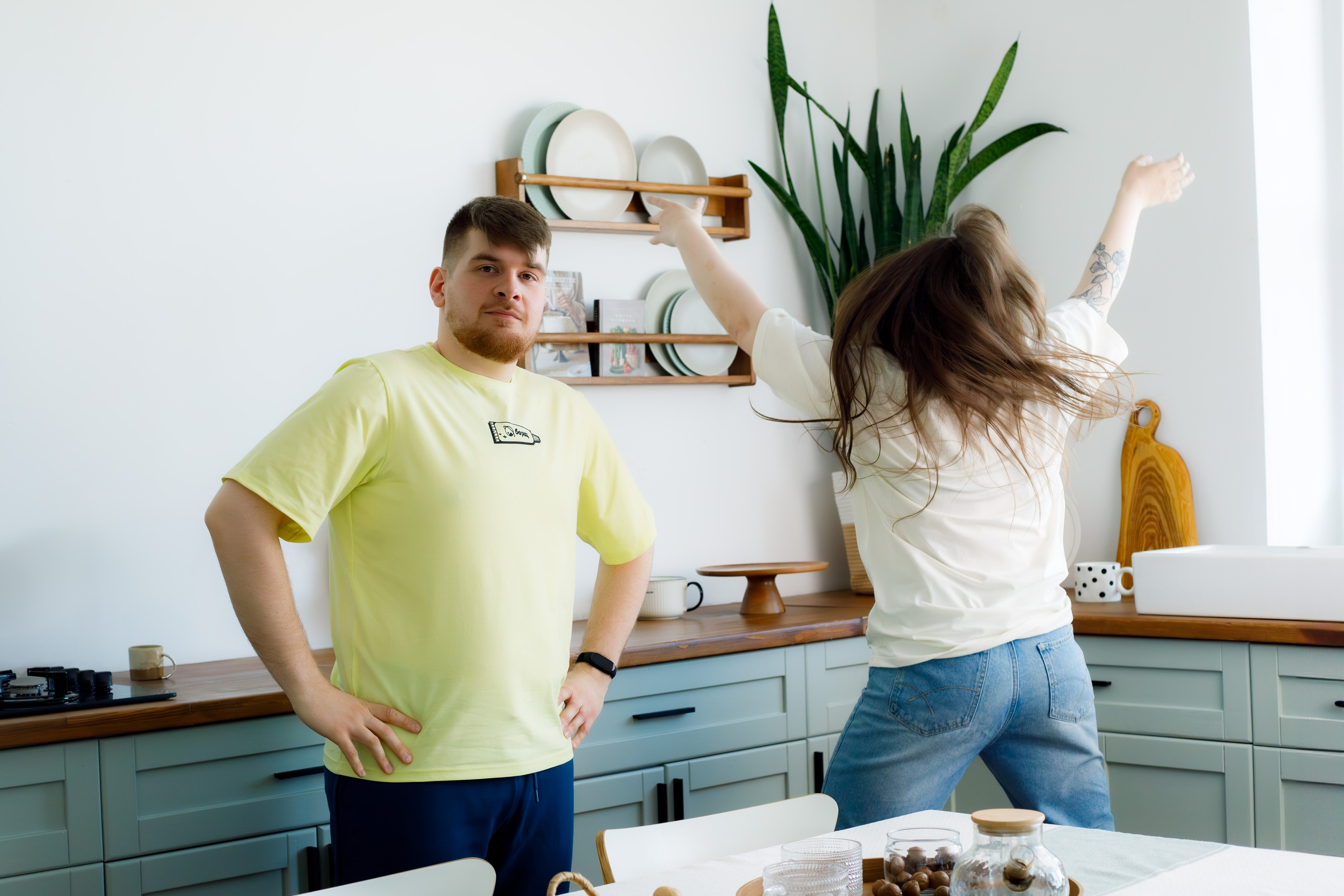 Аннушка и её семья. Фотограф Екатерина Козловская