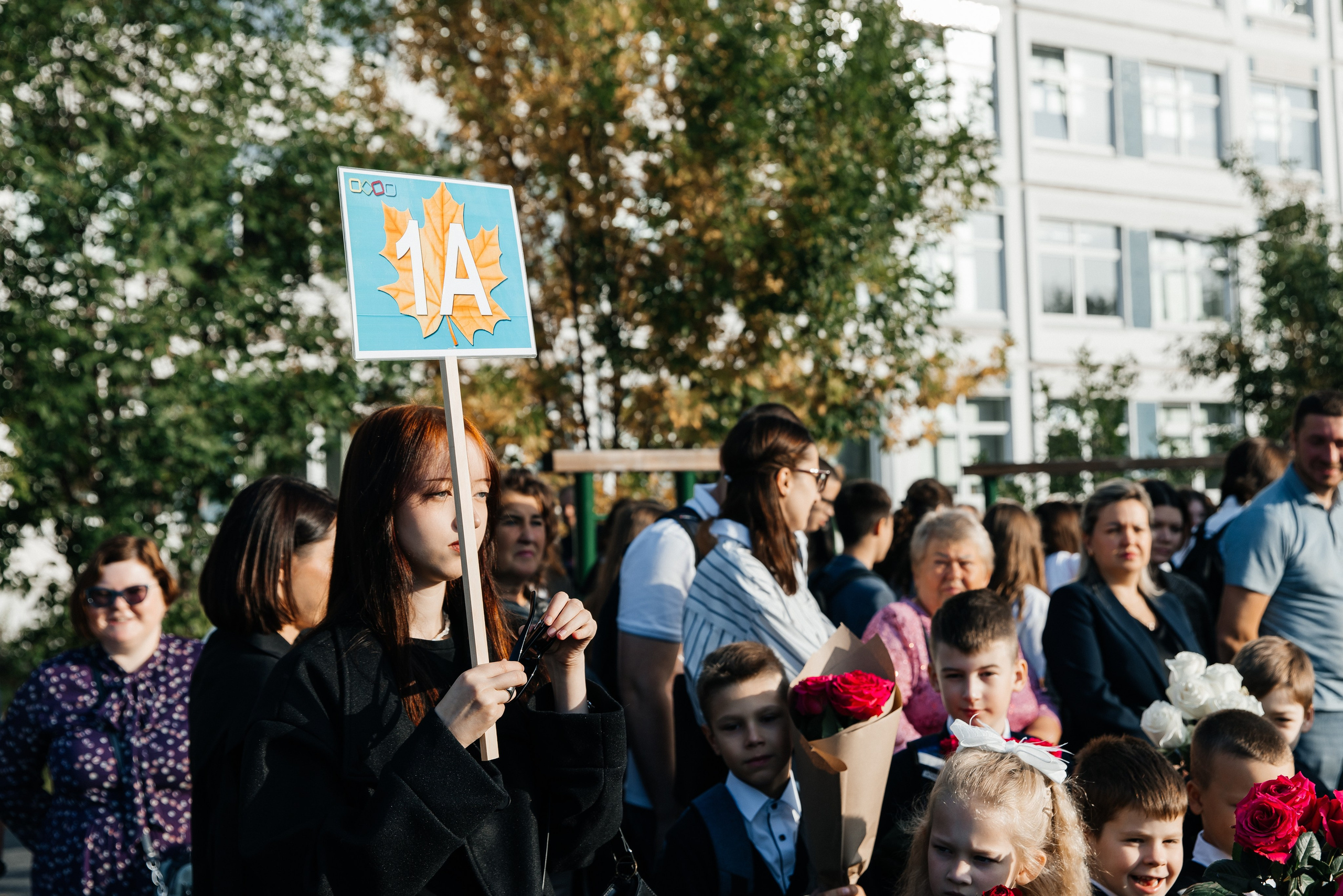 1 сентября 1 класс. Фотограф Москва Шептаев Артём