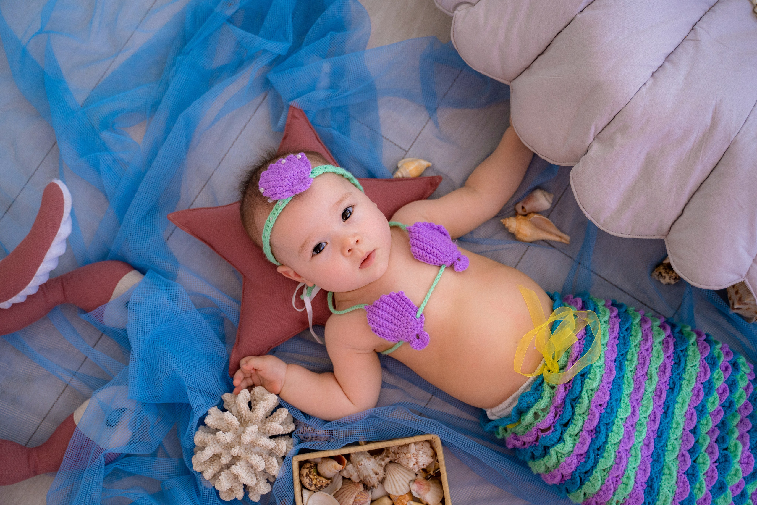 Русалочка. Фотостудия Малина в городе Улан-Удэ. Фотограф Ирина Жарникова