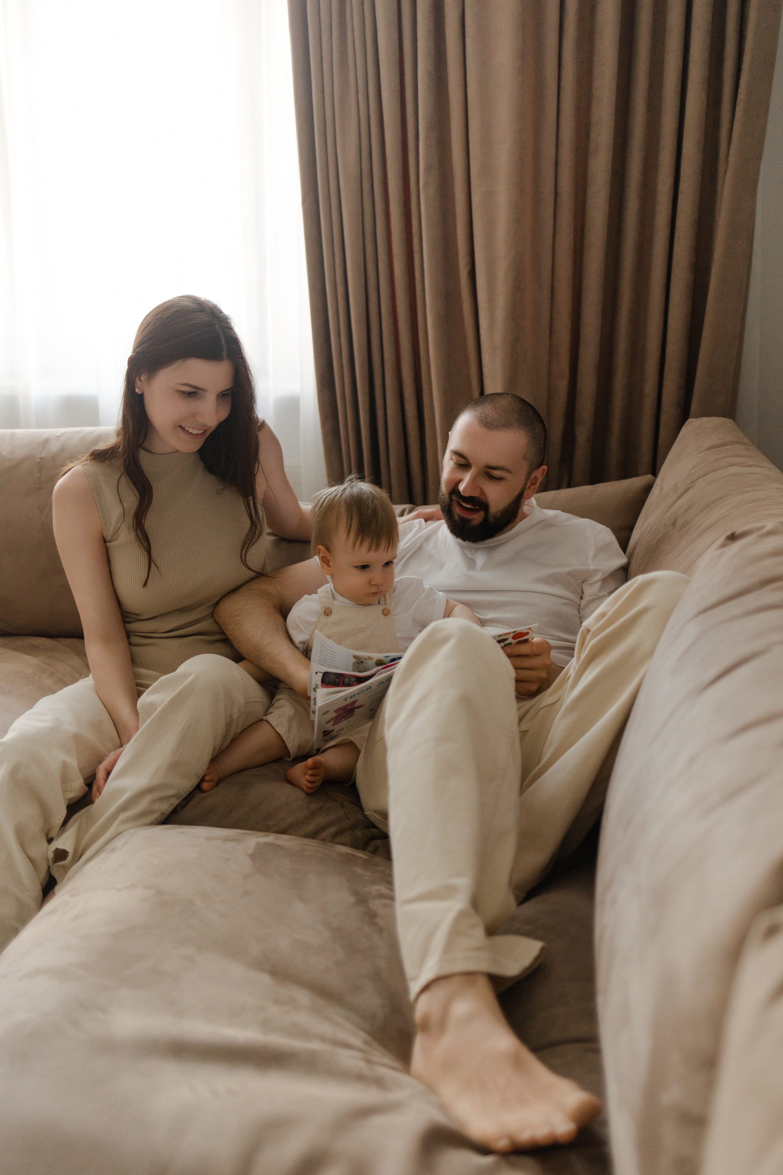 1 год. Семейный и детский фотограф в Москве Кузьмина Мария