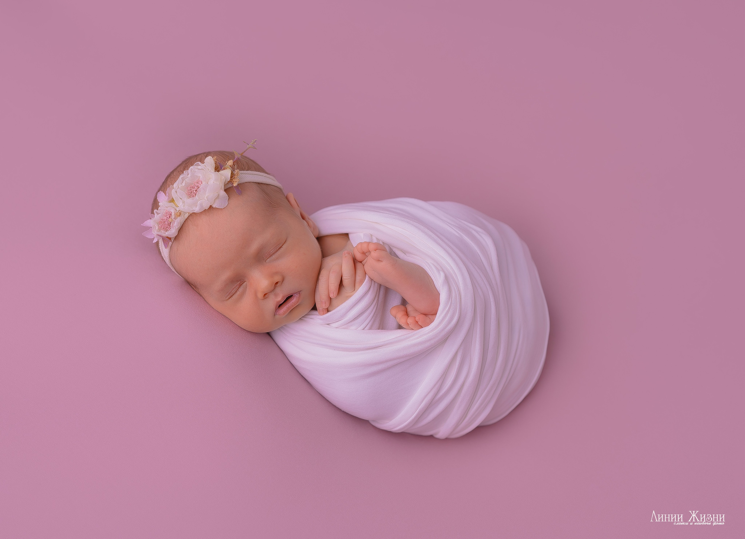 Серафима 19 дней. Фотограф новорожденных в Нижнем Новгороде Сергеева Оксана