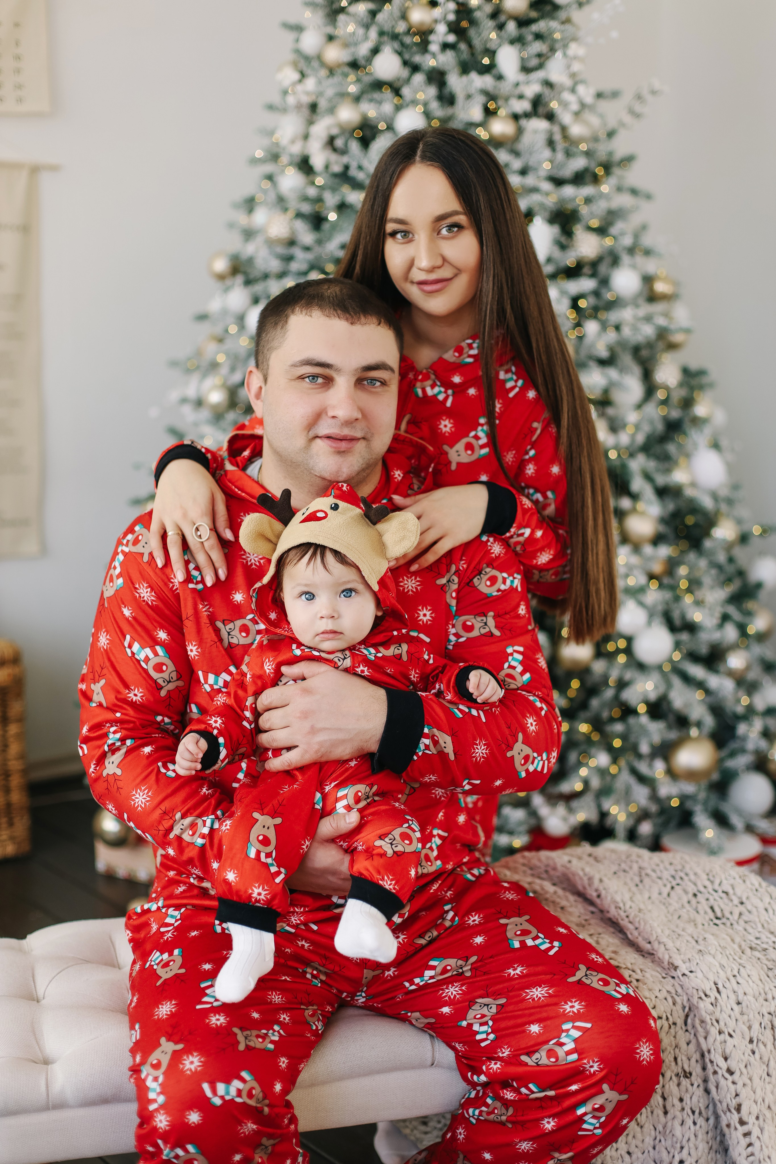 Новогодняя семейная фотосессия. Семейный и свадебный фотограф в Пензе Валерия Филюкова