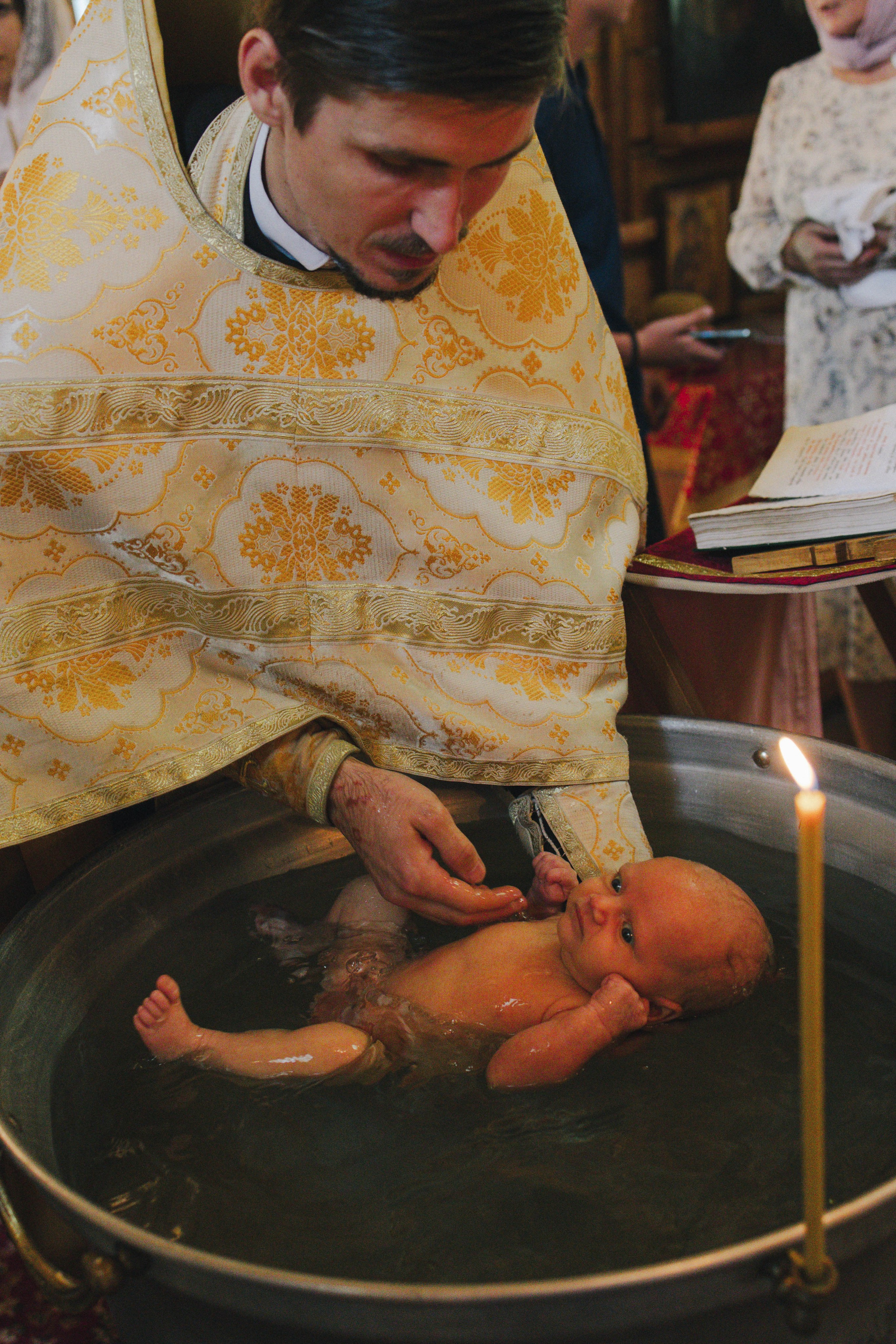 Крещение Анечки. Семейный и детский фотограф в Москве Маргарита Сереброва