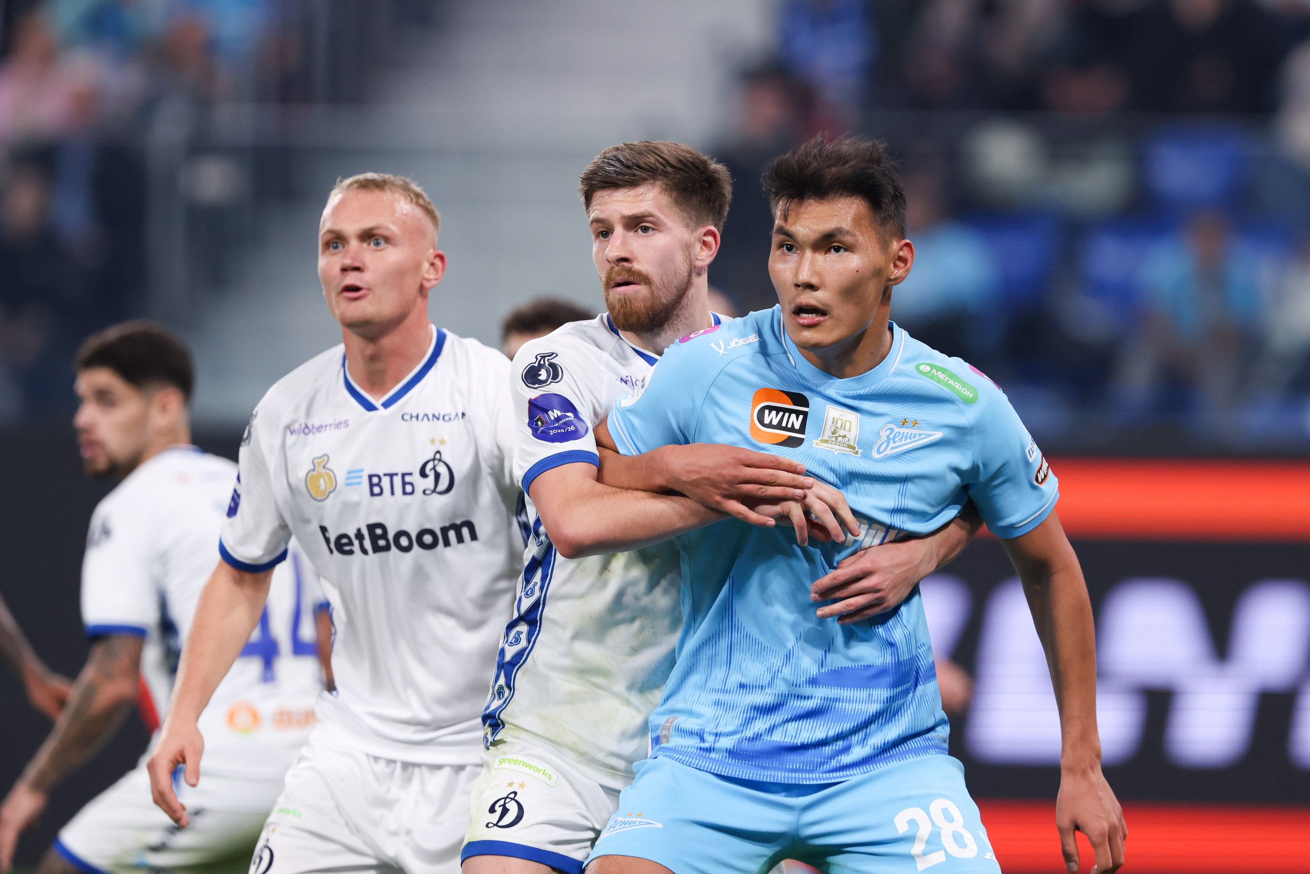 ФК «Зенит» — ФК «Динамо» Москва 26.10.2025. Спортивный и репортажный фотограф Антон Тереханов