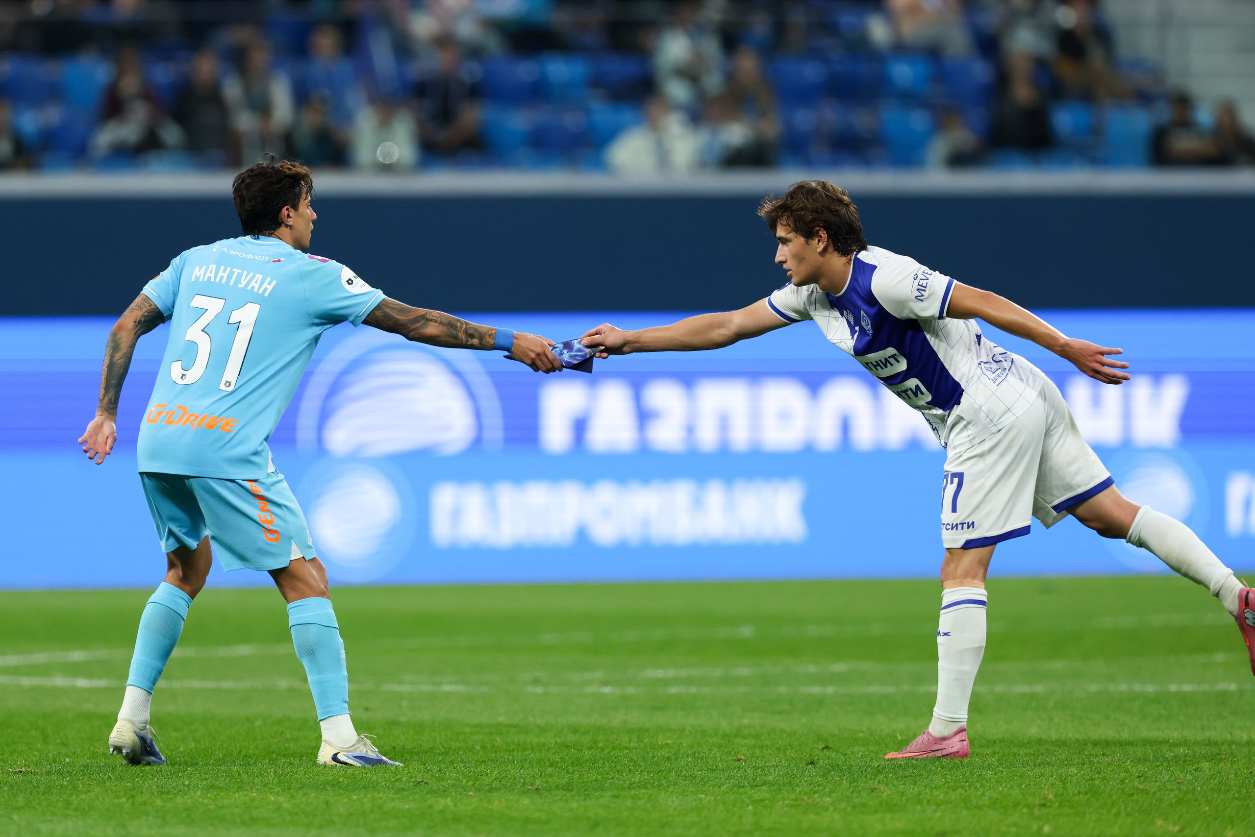 ФК «Зенит» — ФК «Динамо» Махачкала 23.08.2025. Спортивный и репортажный фотограф Антон Тереханов