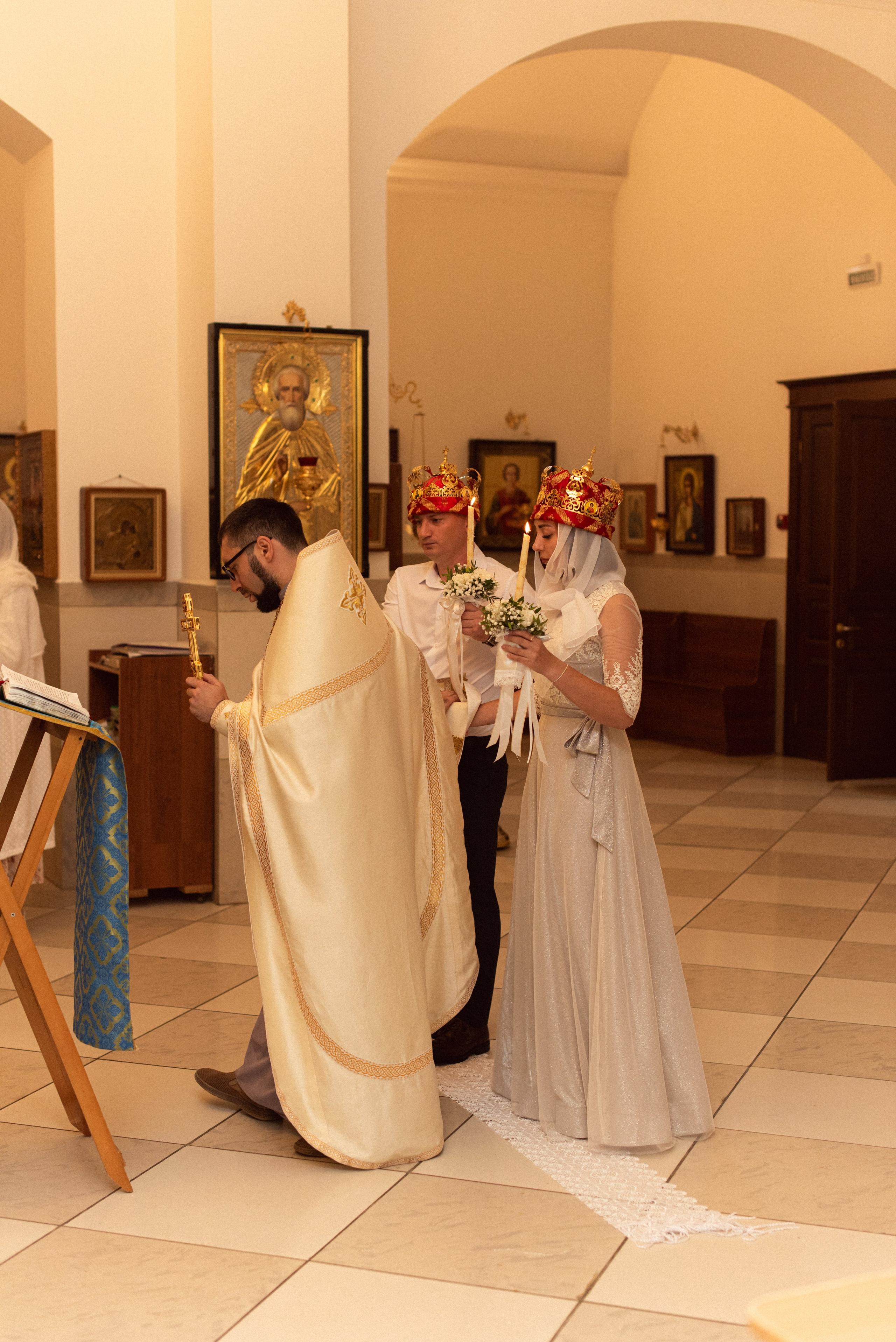 Венчание Марии и Андрея. Женский фотограф в Москве и МО