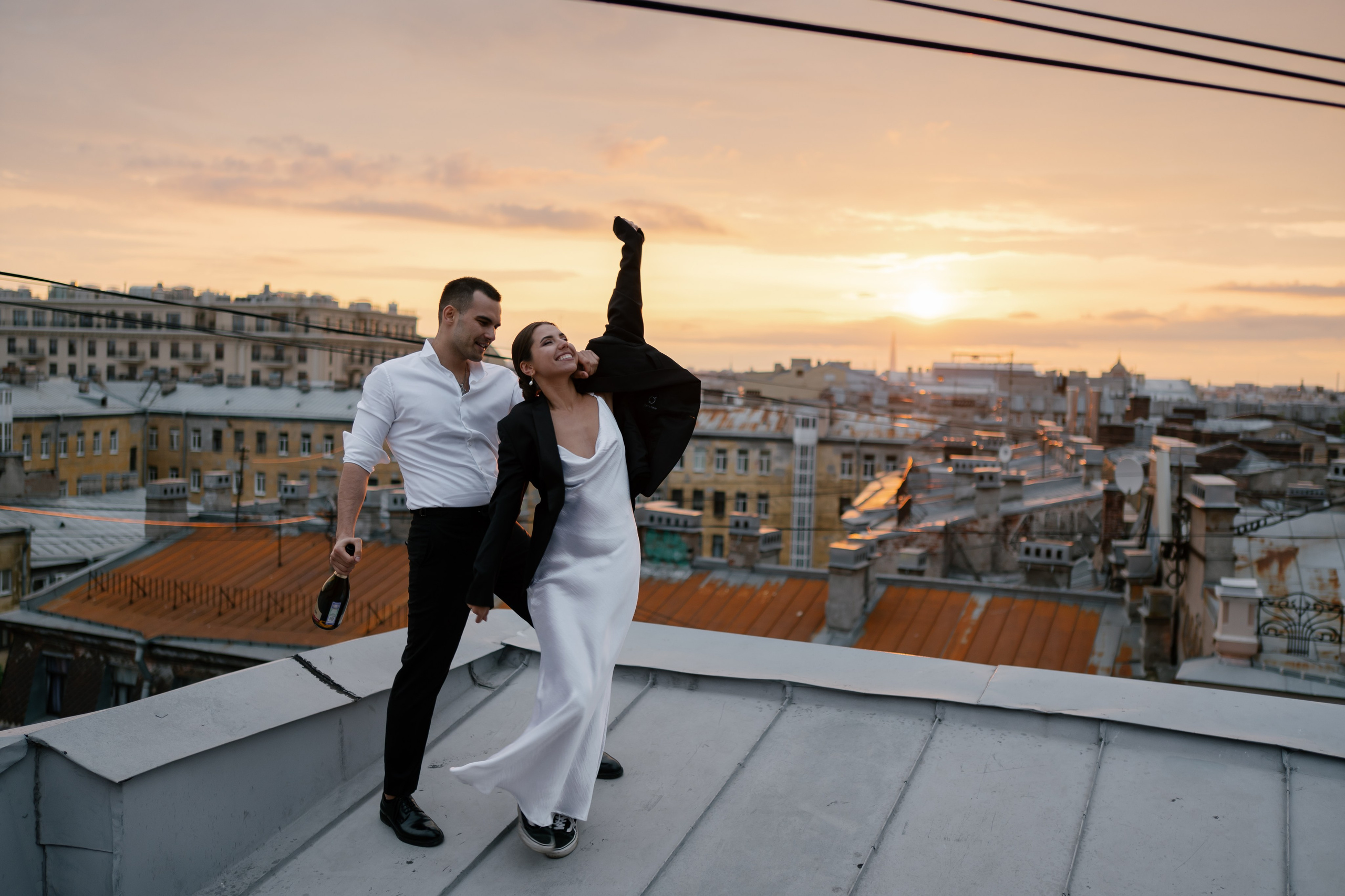 На крышах Питера. Семейный и свадебный фотограф в Красногорске Анастасия Тихонова