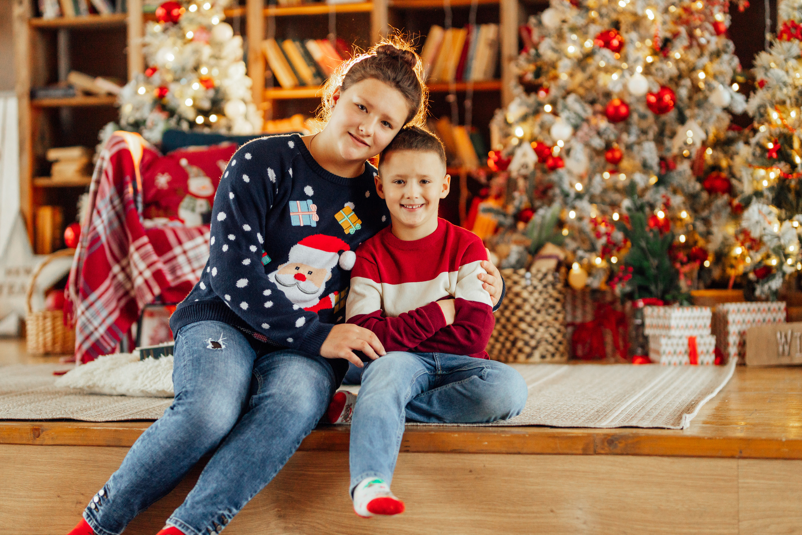 Семейный Новый Год. Свадебный и семейный фотограф в Туле и области Маша Костина