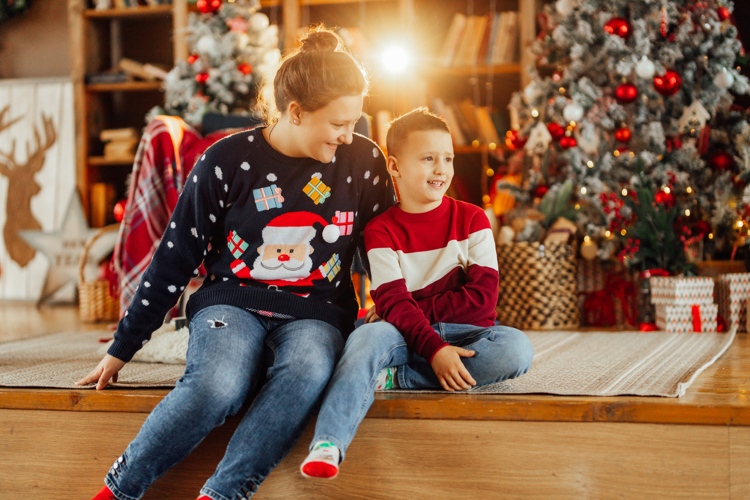 Семейный Новый Год. Свадебный и семейный фотограф в Туле и области Маша Костина