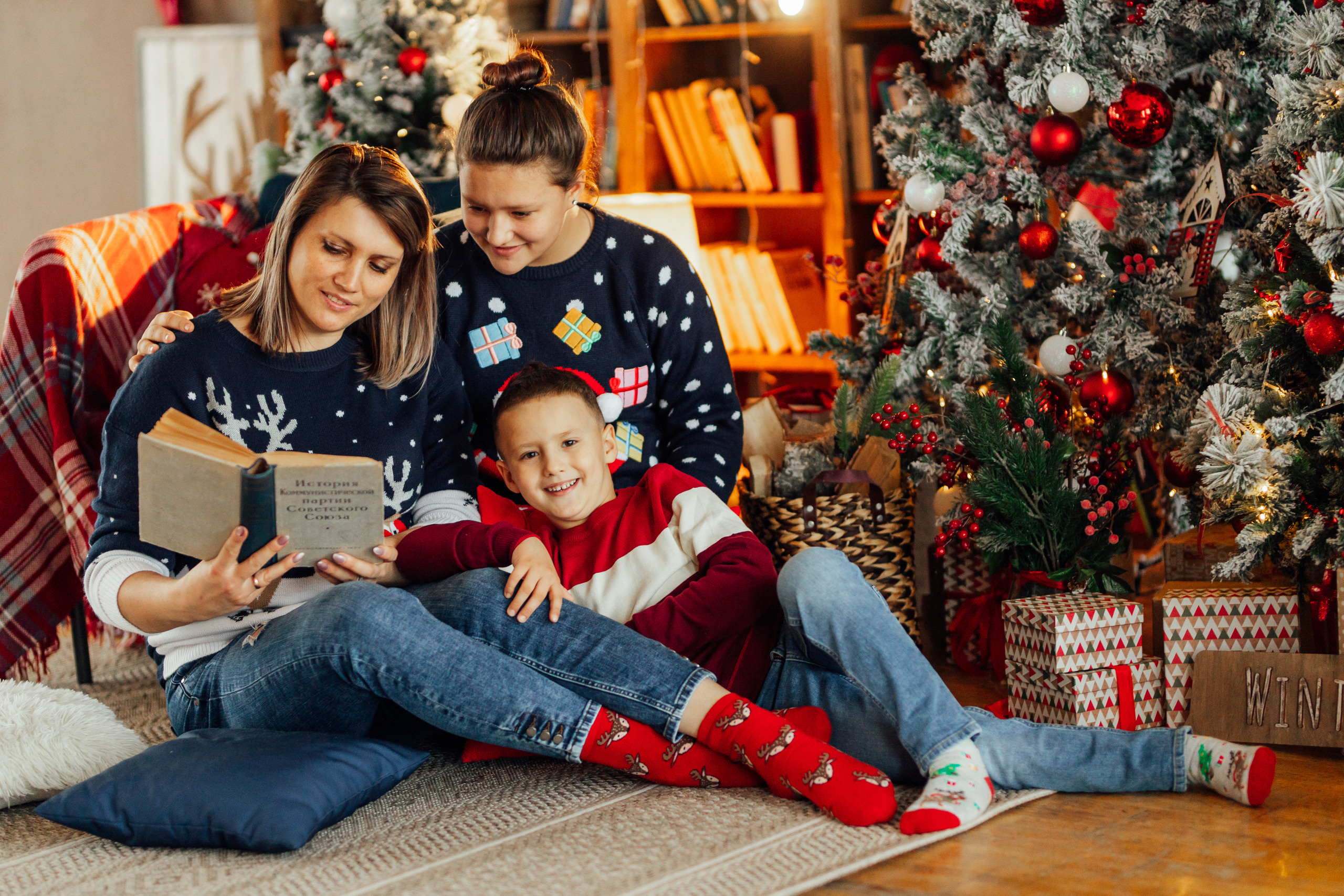 Семейный Новый Год. Свадебный и семейный фотограф в Туле и области Маша Костина