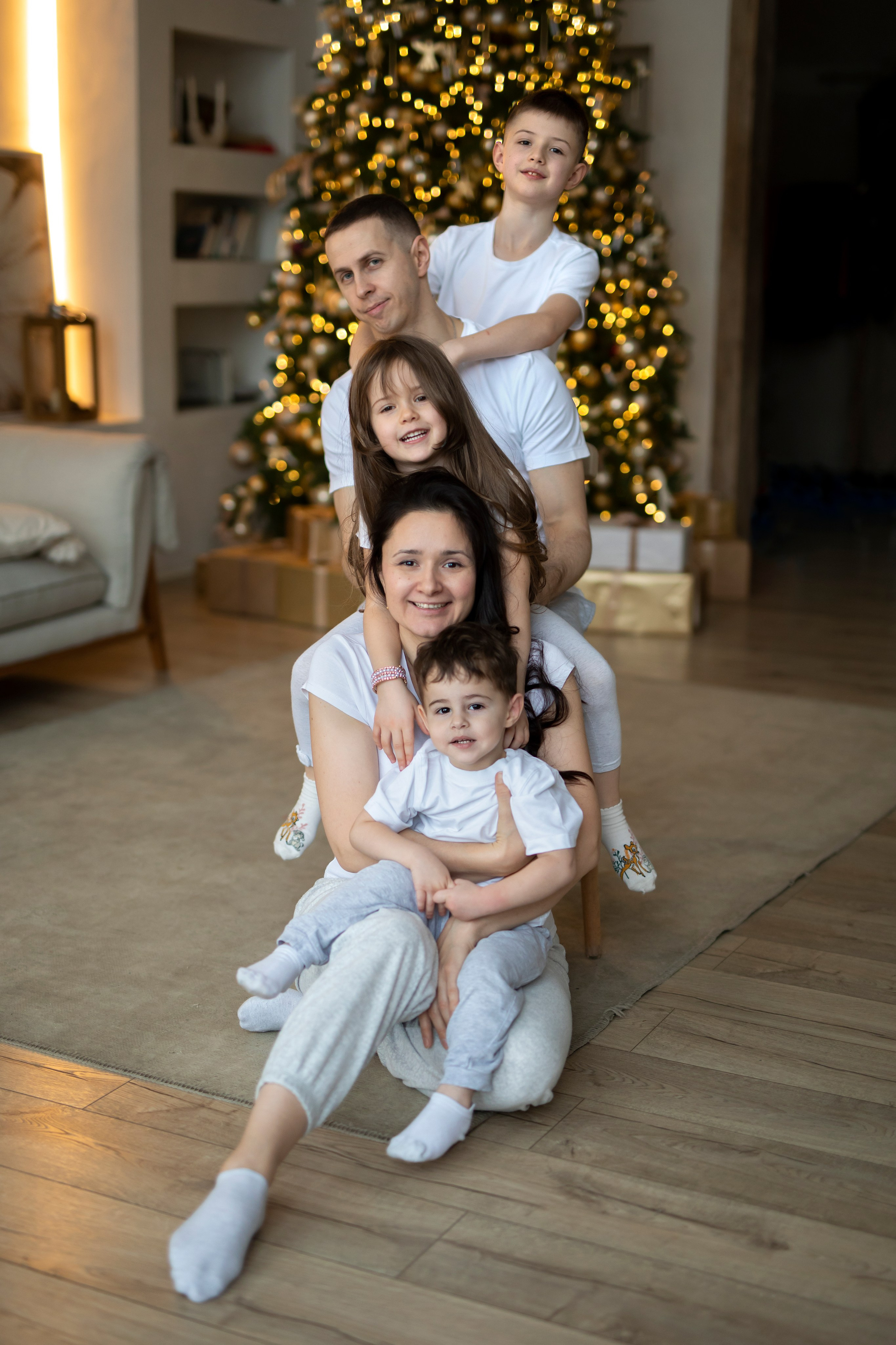 Семья «П». Фотограф в Москве Надуева Татьяна. Женский портрет, детский портрет, с