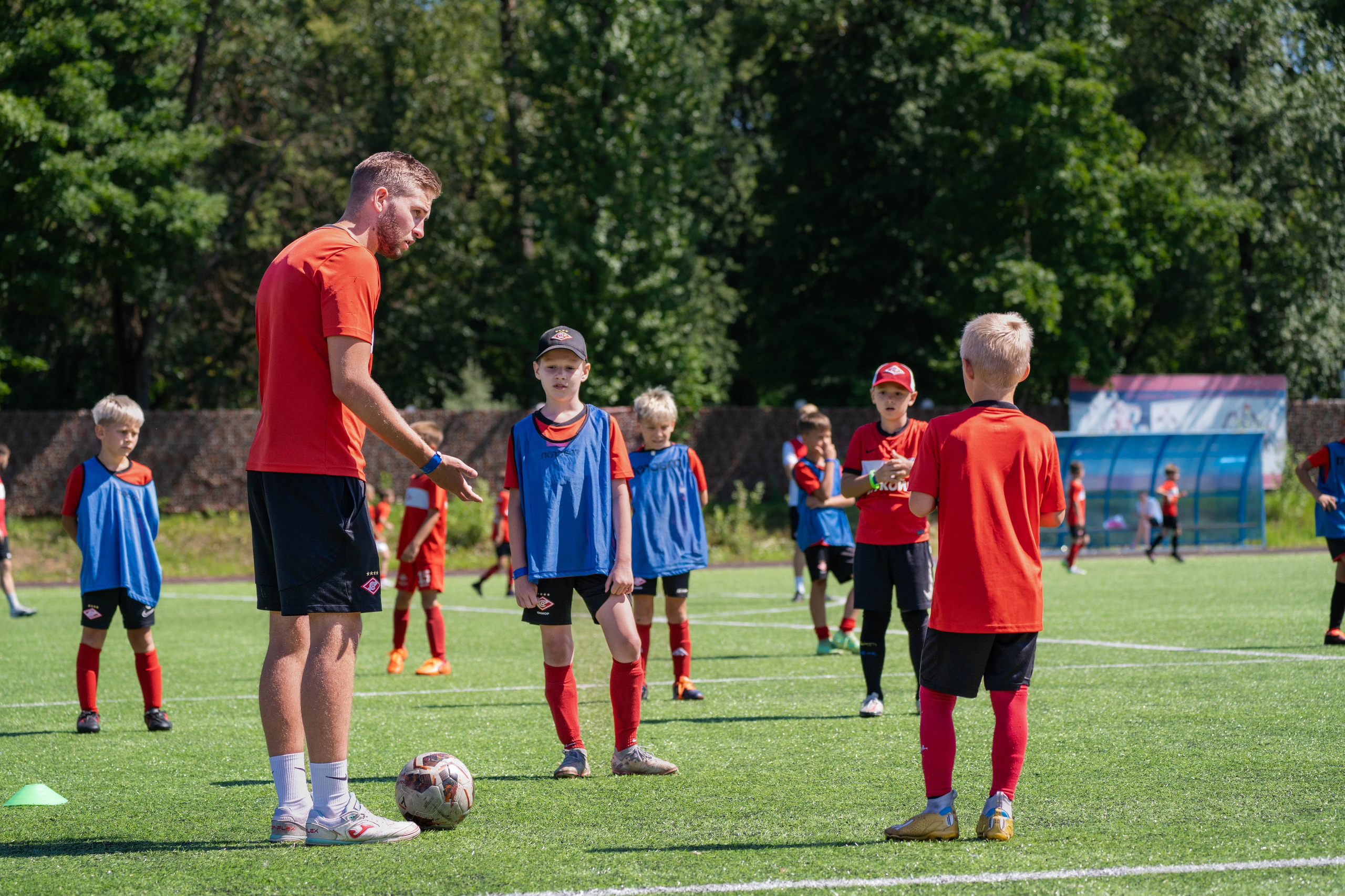 Спортивный лагерь «Спартак Орехово-Кэмп 2024». Фото и видео съёмка на заказ. VAU Studia. Москва