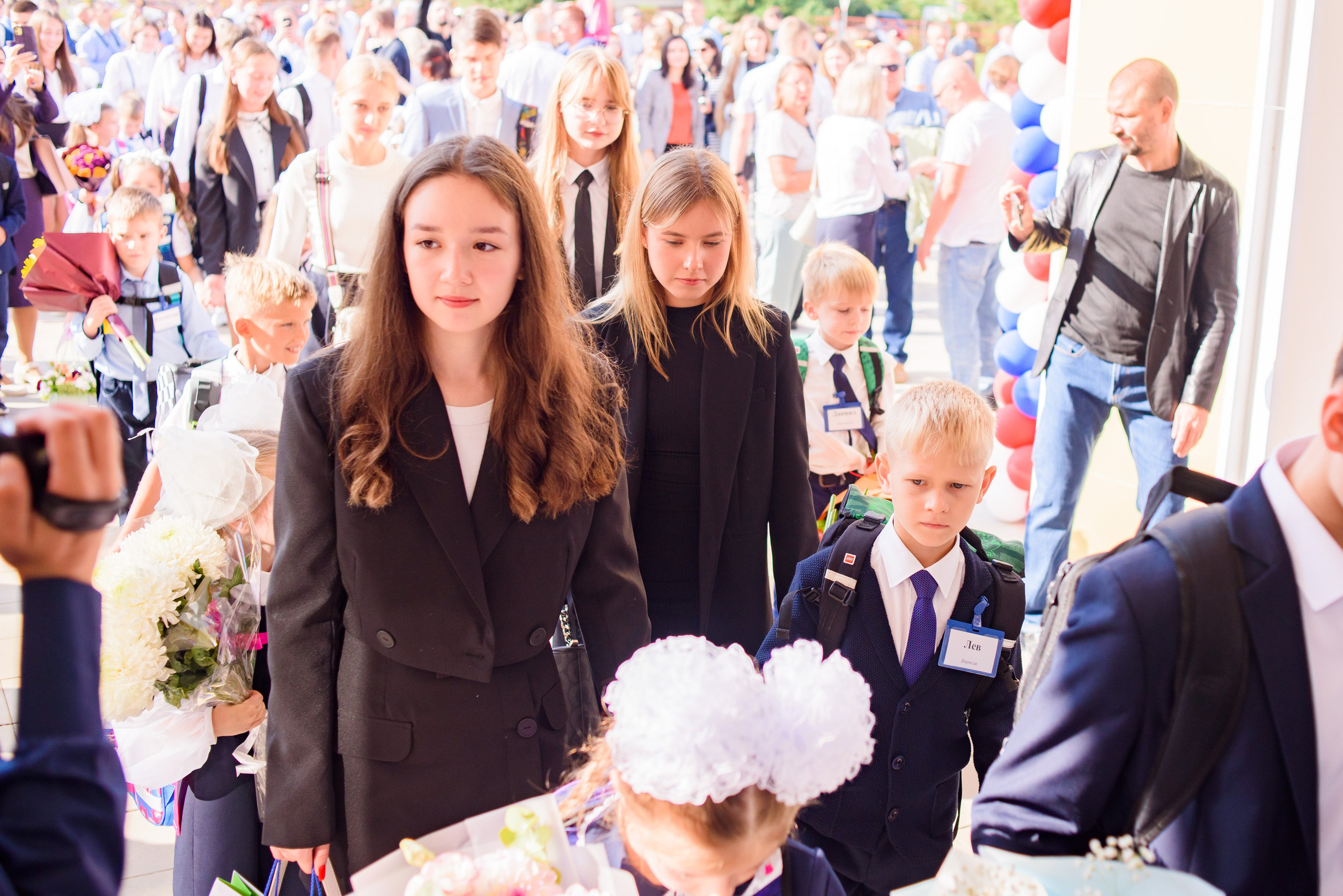 1-е сентября 2023. Фотограф Юлия Попова