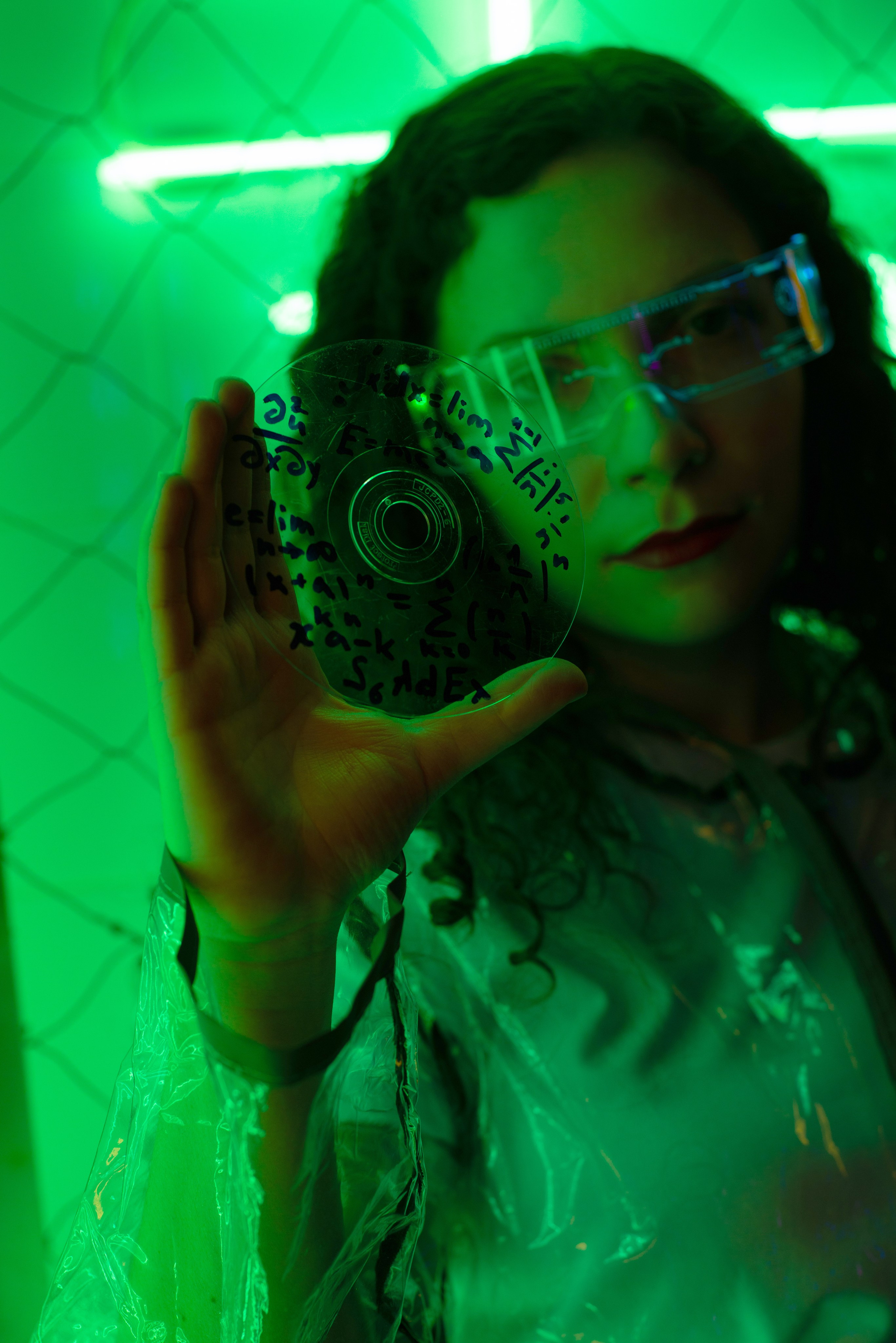 Анна в стиле киберпанк. Фотограф и дизайнер в Москве Екатерина Лобачева