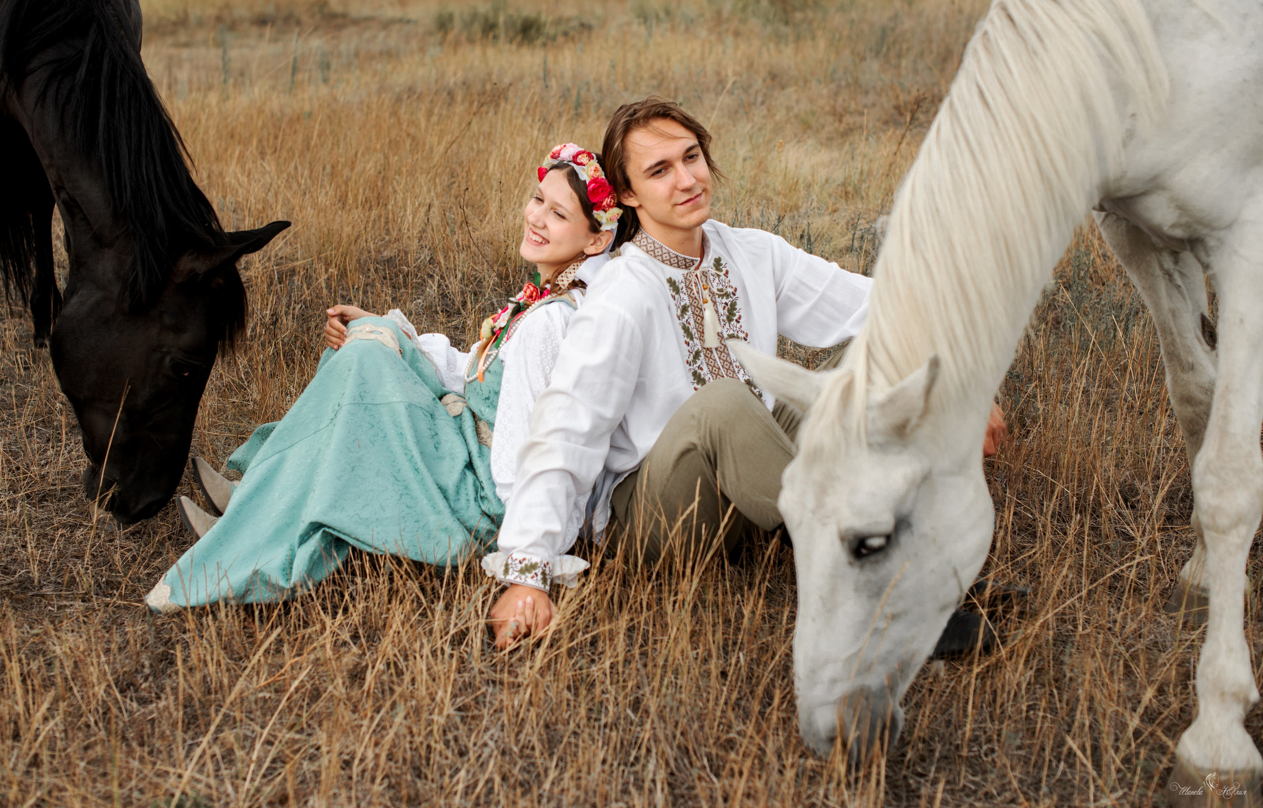 Молодые Глеб и Ирина, Бугульма и Лайма. Конный фотограф в Саратове Юлия Иванова