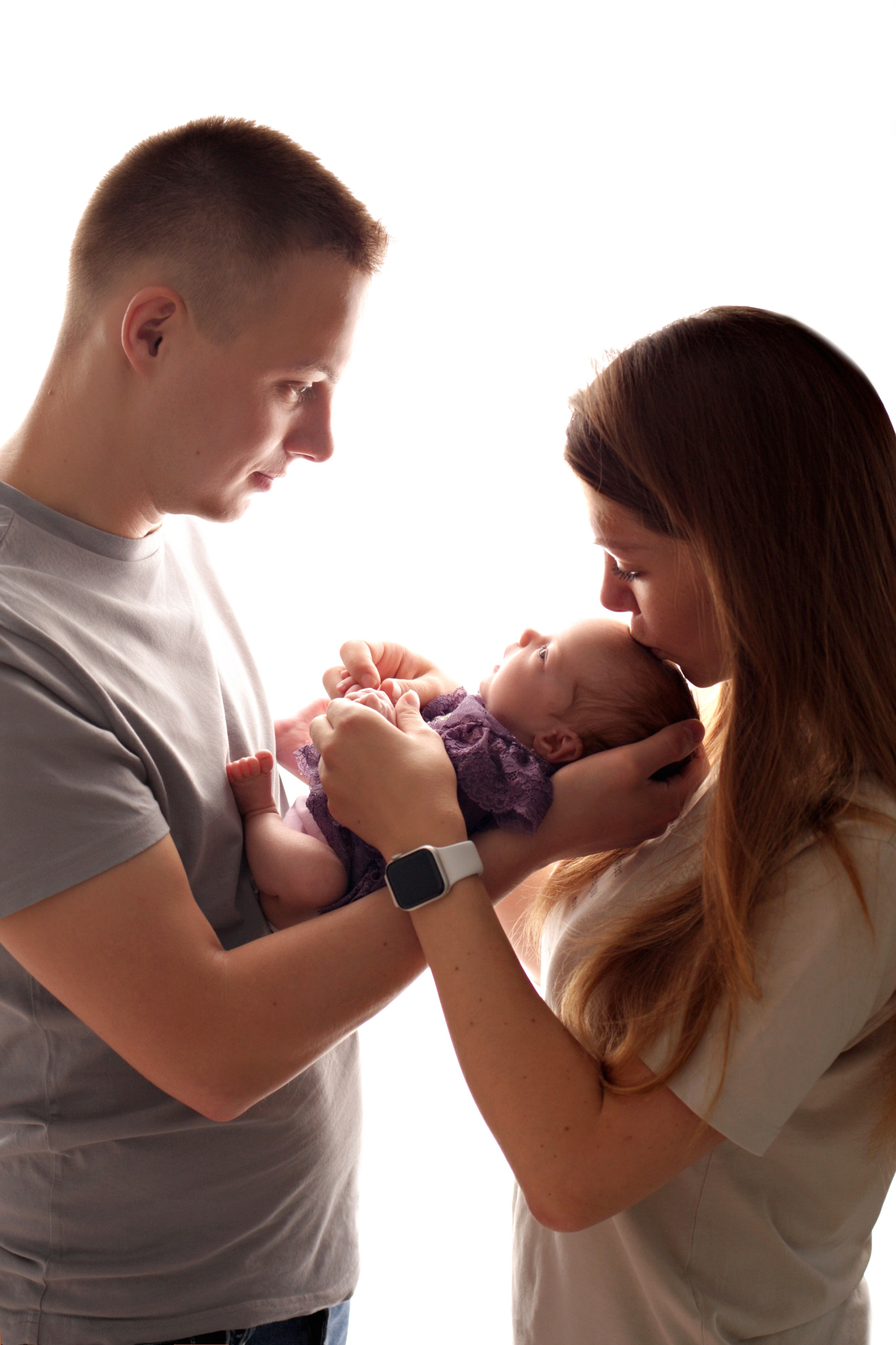 Ньюборн съемка Лизы. Детский фотограф новорожденных в Москве и Московской области Анна
