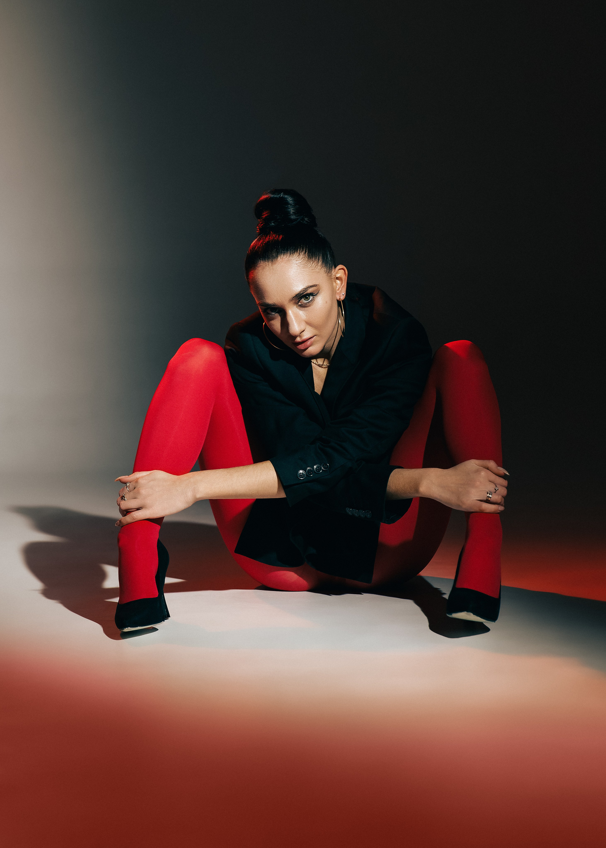 Ксения — фэшн фотосессия в студии. Свадебный и портретный фотограф в Санкт-Петербурге Анна Демьянова