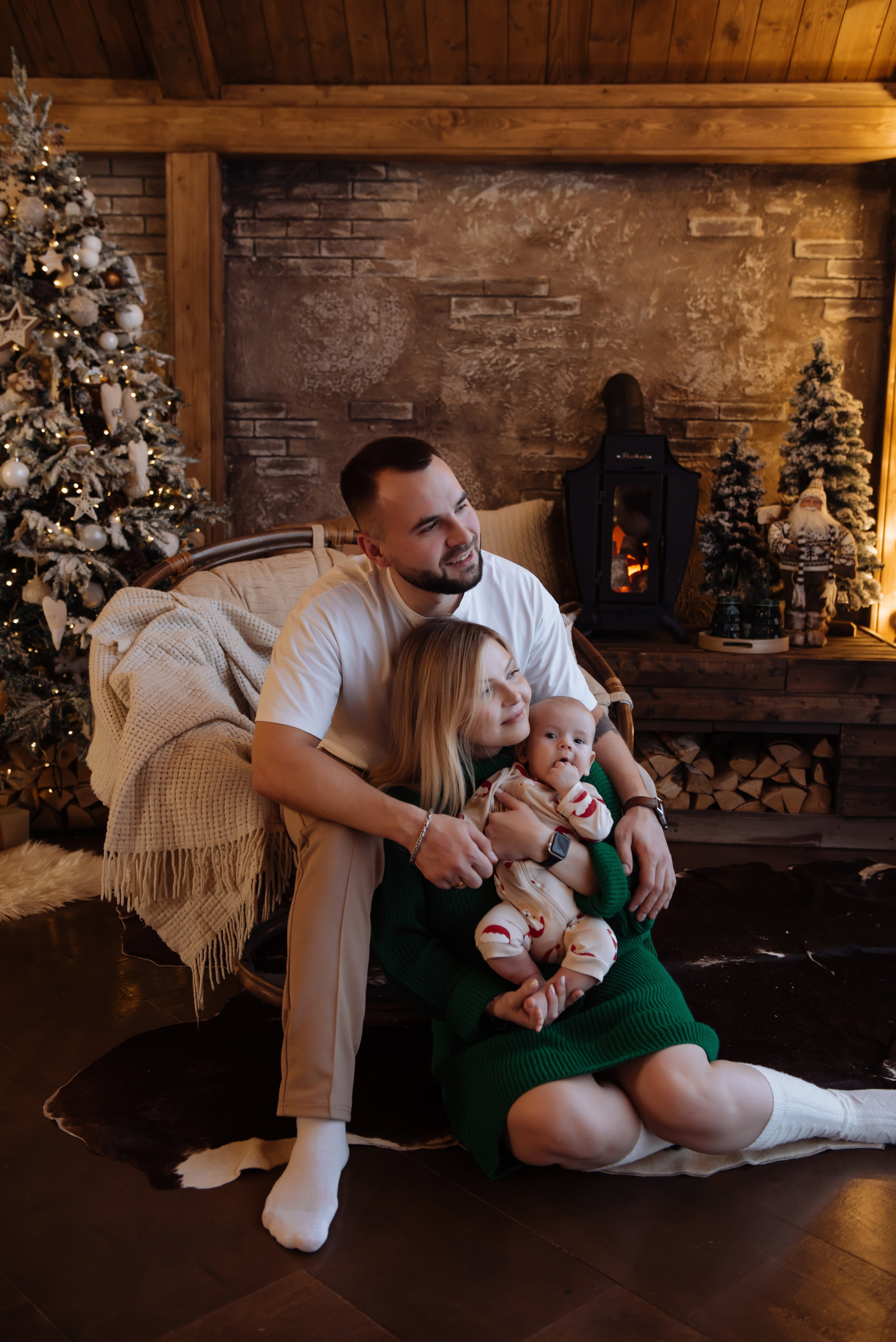 New Year Юля, Рома и маленький Эрик. Свадебный, портретный, фотограф беременности в Нижнем Новгороде Алина Зиновьева