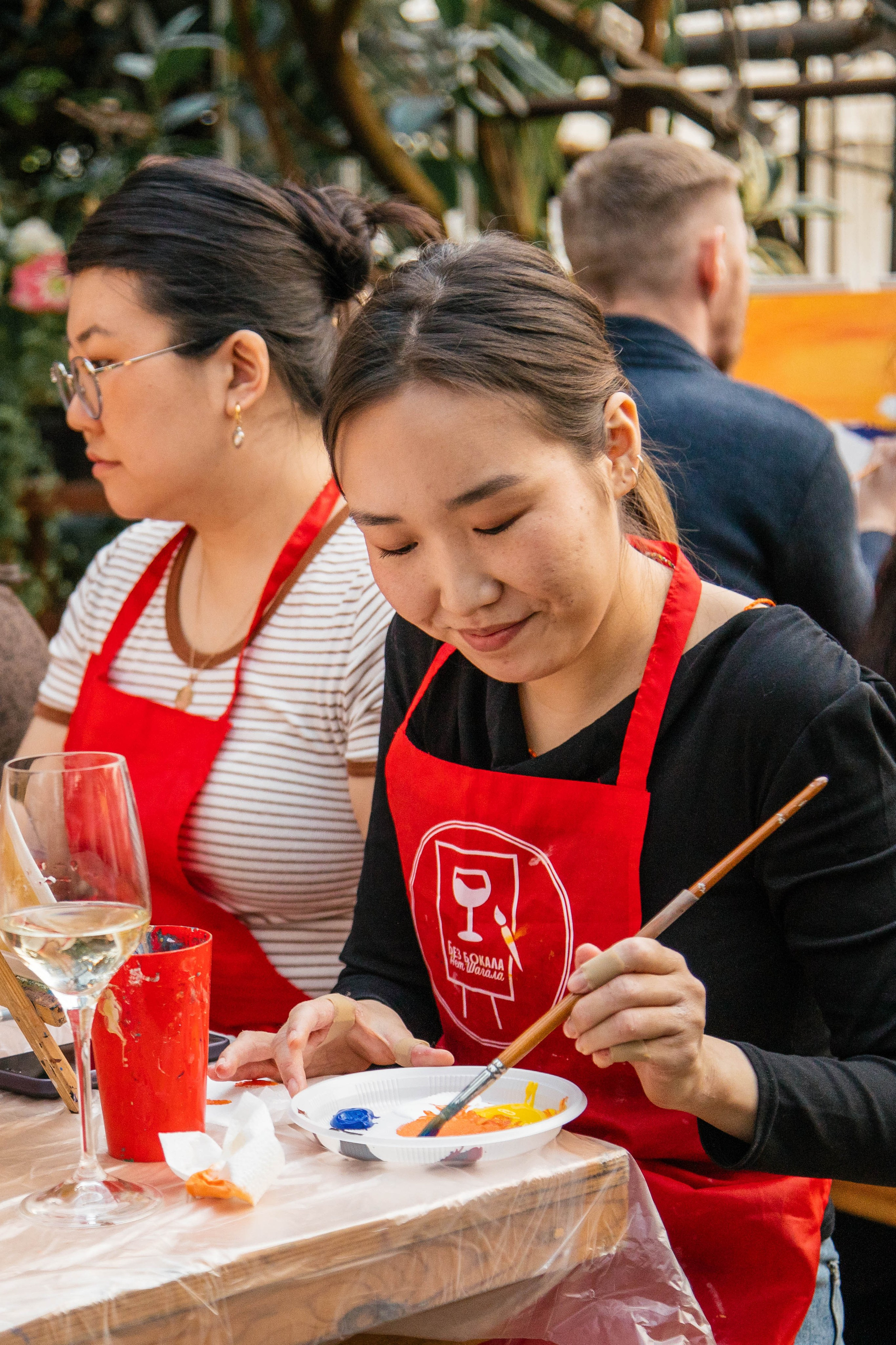 Без бокала нет Шагала. Искусство и вино в Ботаническом саду. Фотограф Анна Чернигова