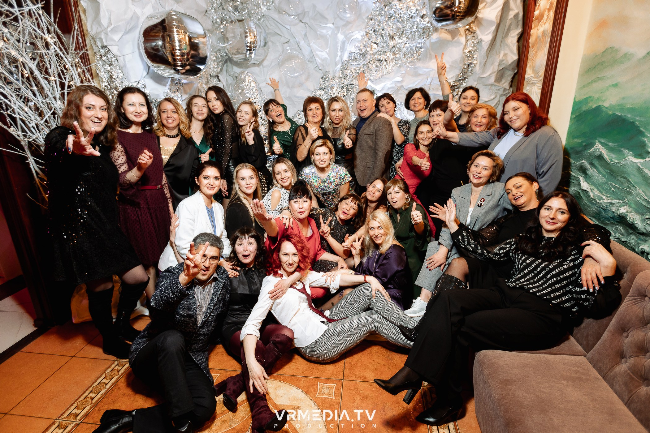 Новогодний вечер в ресторане «Лазурный Берег»