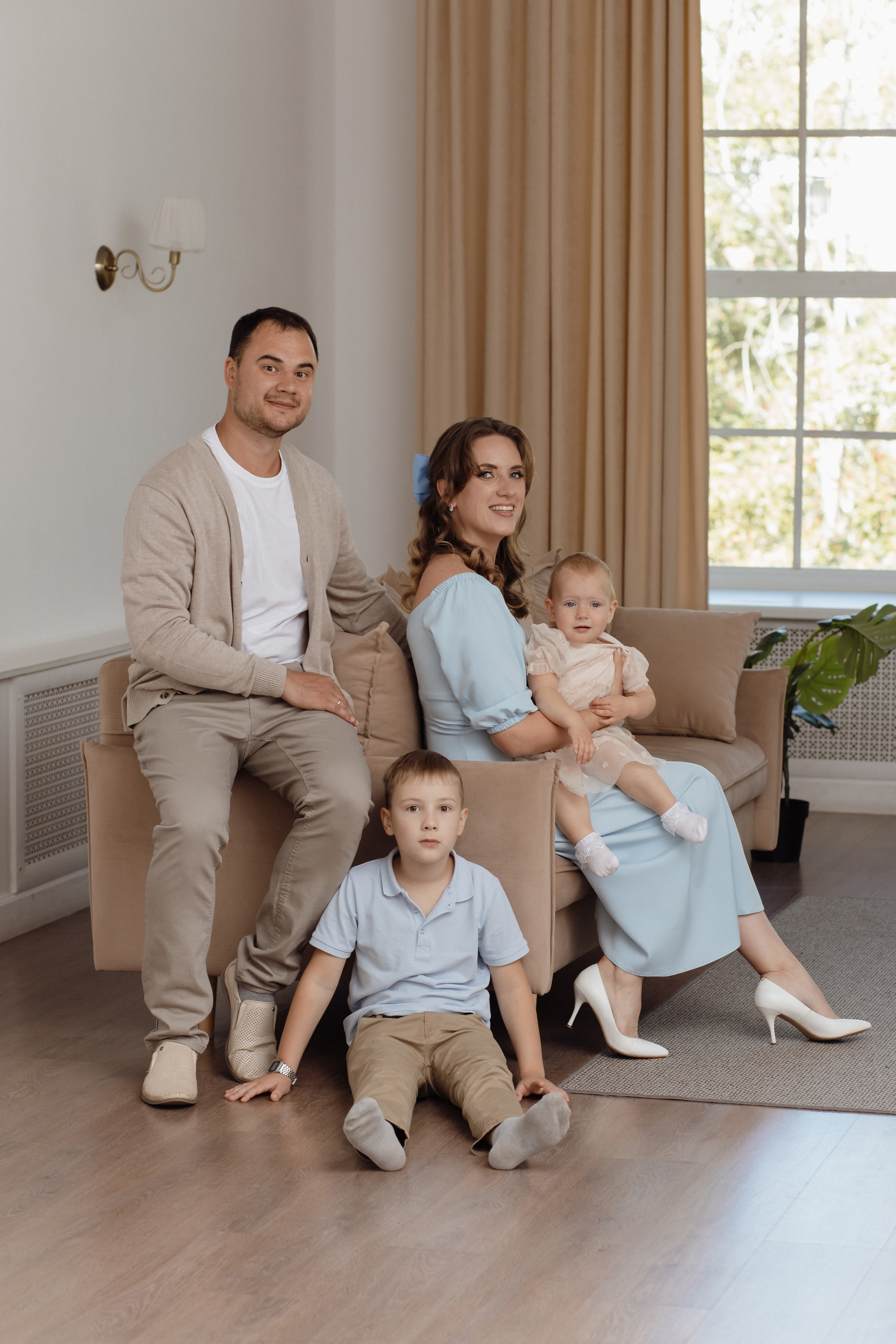 Для четверых. Семейный и свадебный фотограф в Челябинске Мария Леонтьева